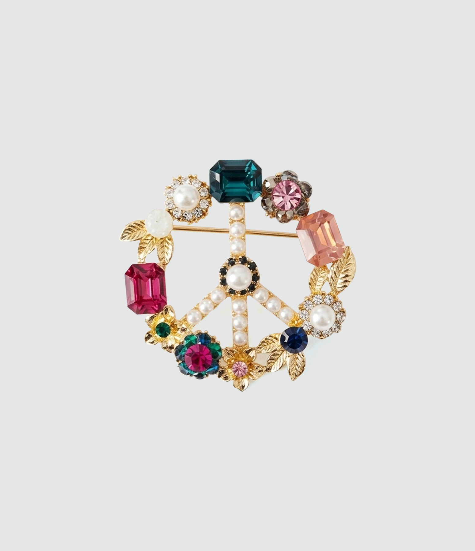 Broche Peace Multi, Capsule Plein Été