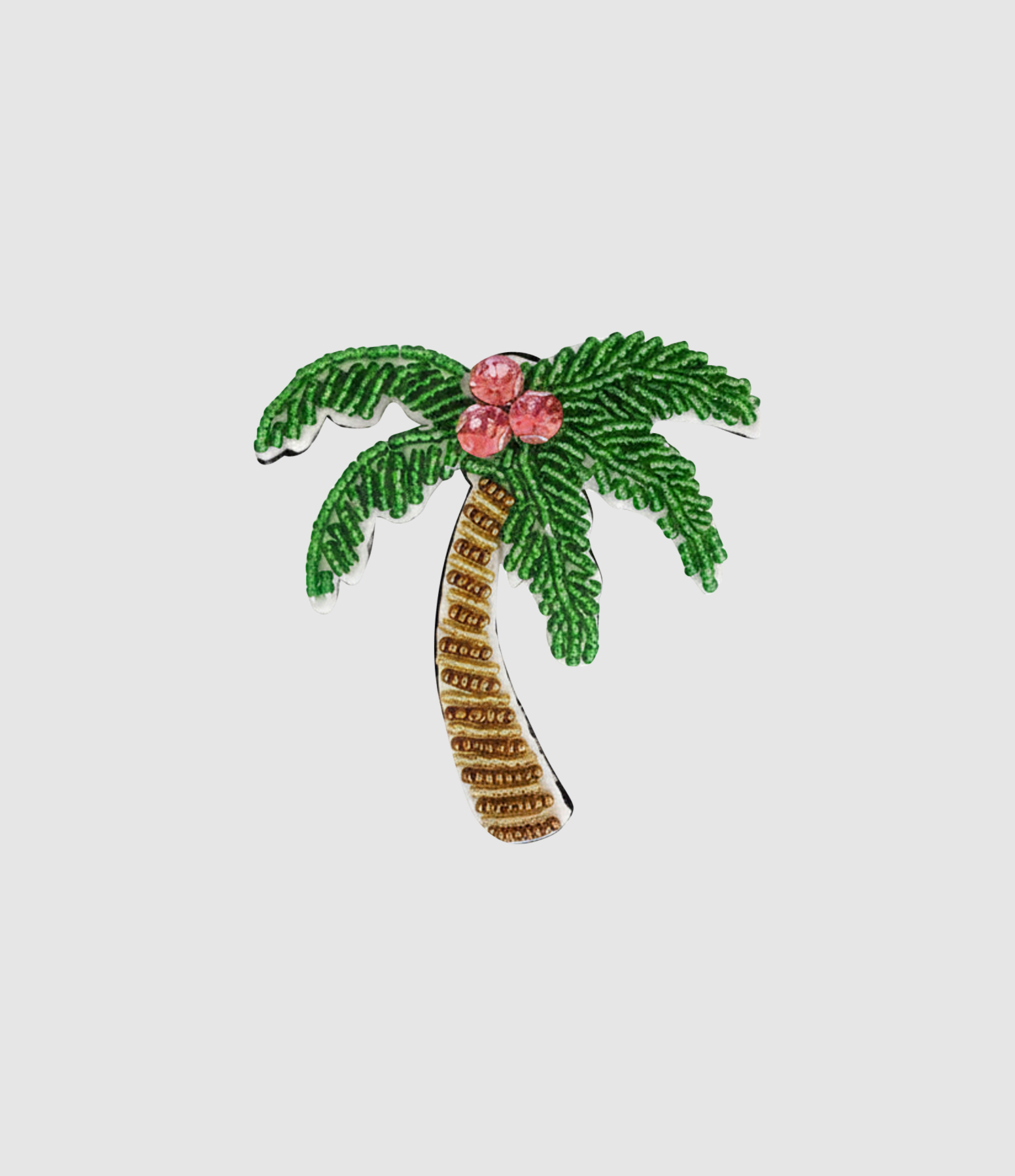 Broche Palm Green, Capsule Plein Été