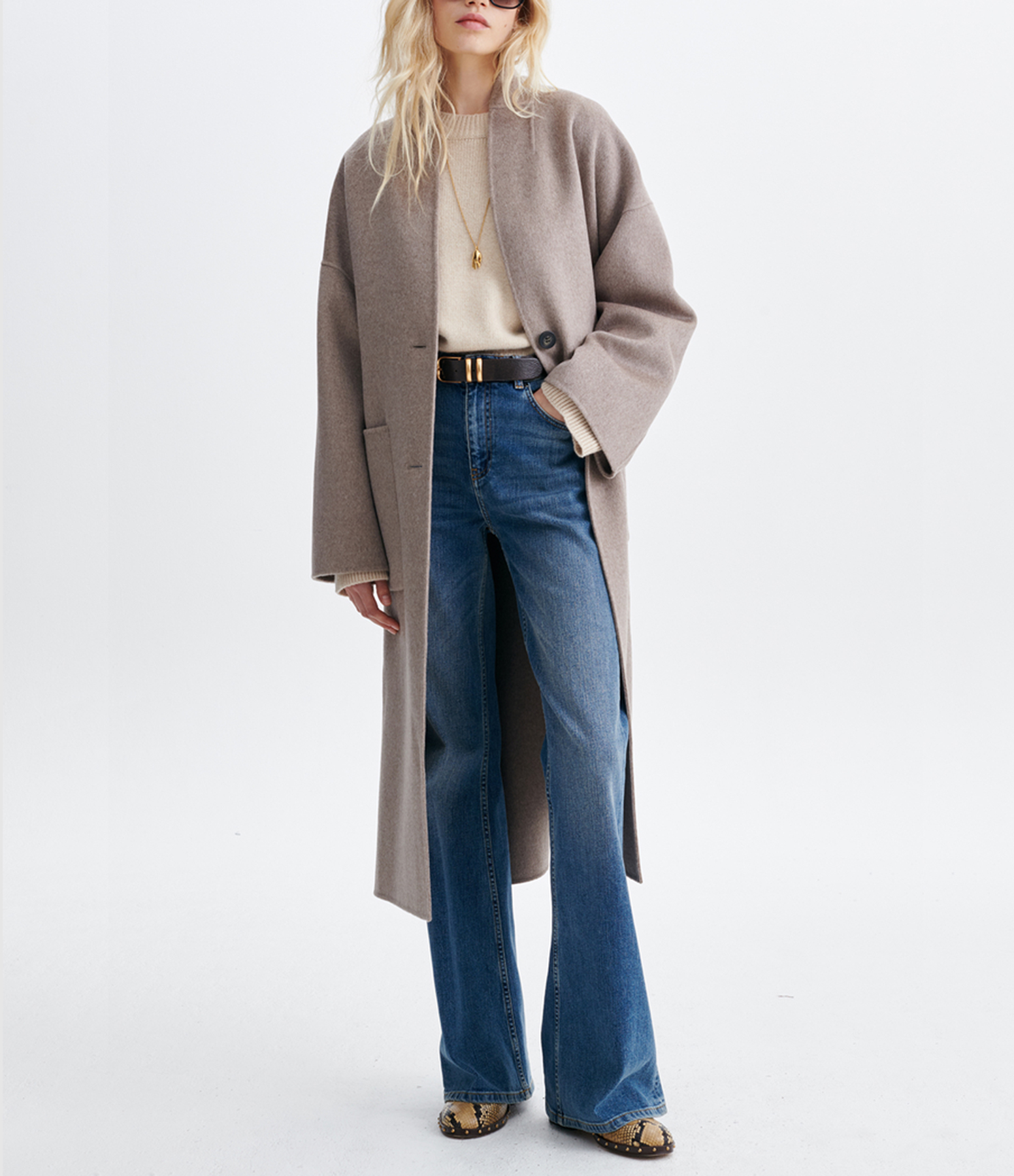 Manteau Bachir C Taupe