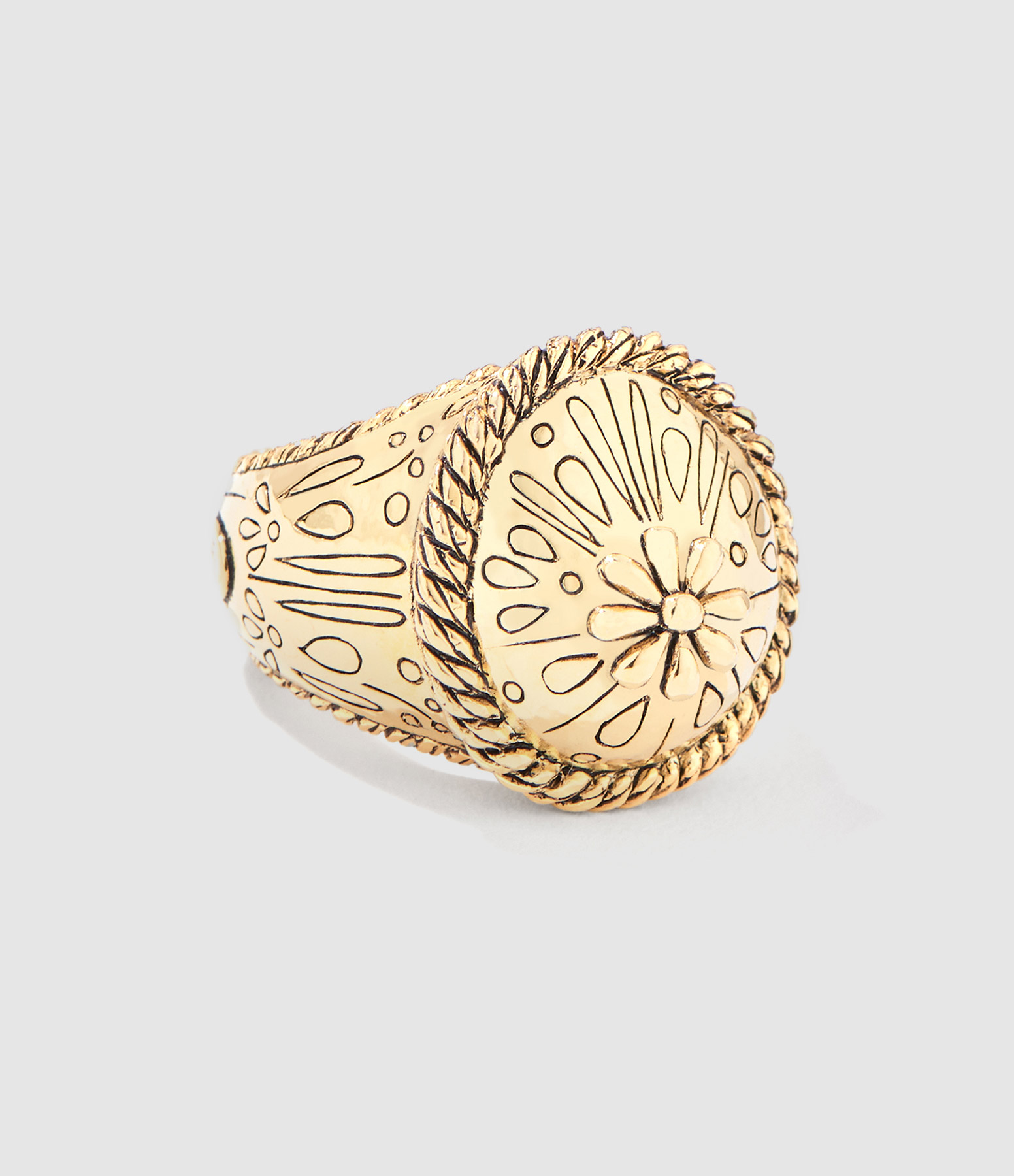 Bague Blush October Doré, Capsule Octobre Rose