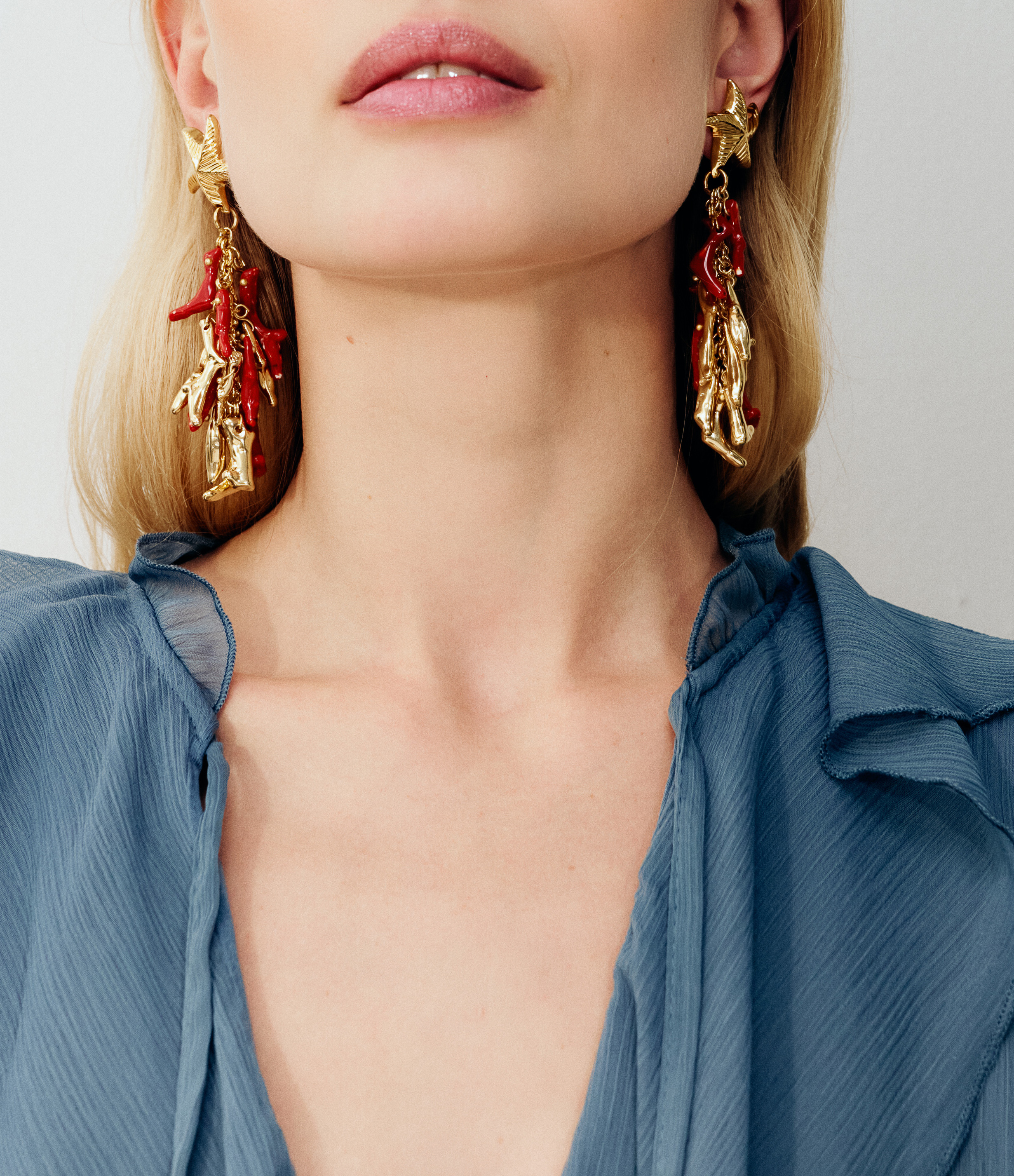 Boucles d'oreilles Coral Coral