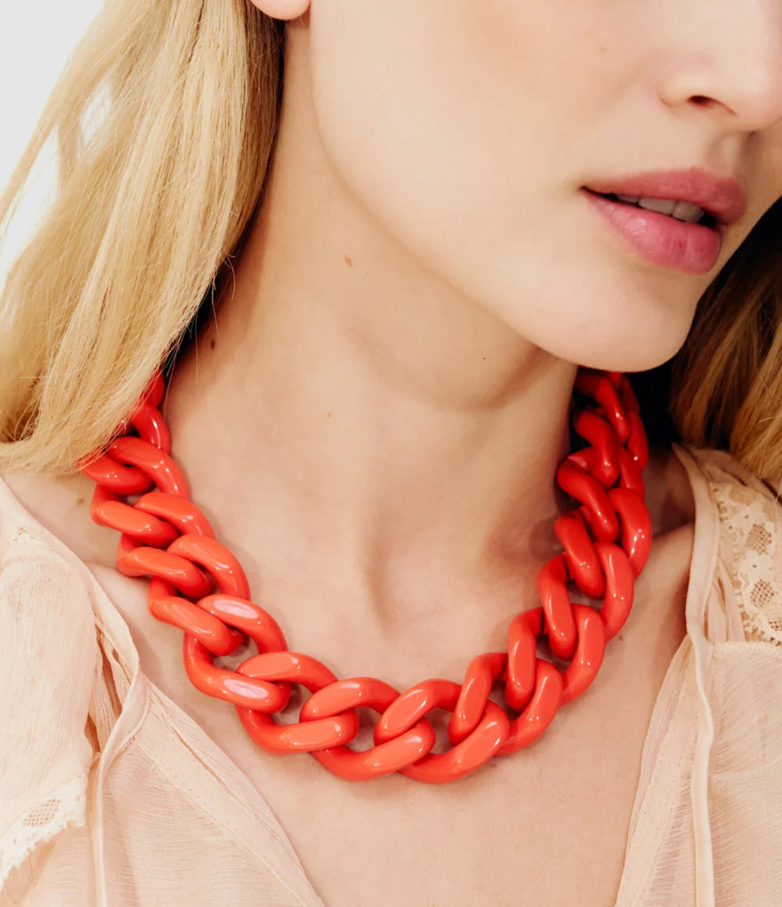 Collier Flat Chain Lipstick