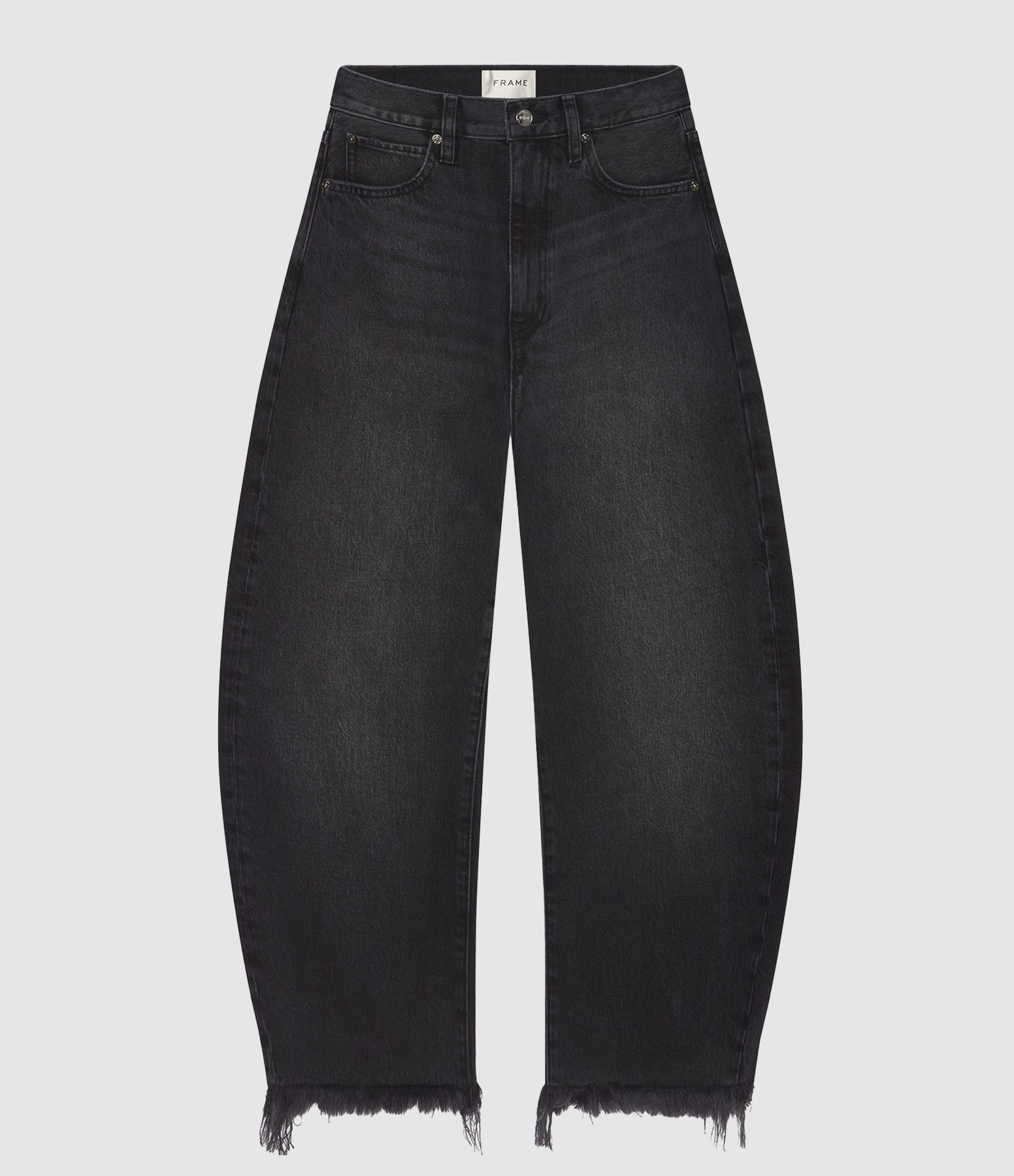 Jean The Bubble Crop Black Cast