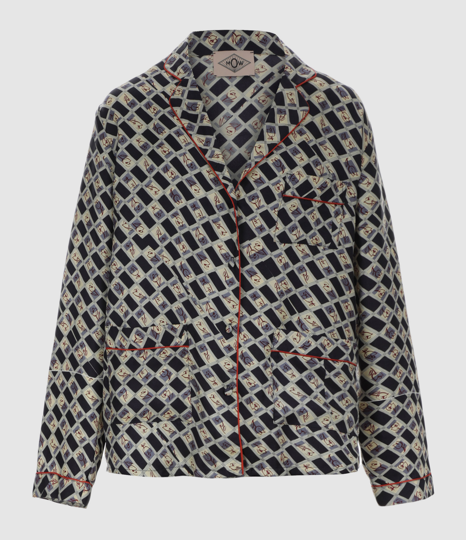 Chemise Jim Soie Imprimé Livio