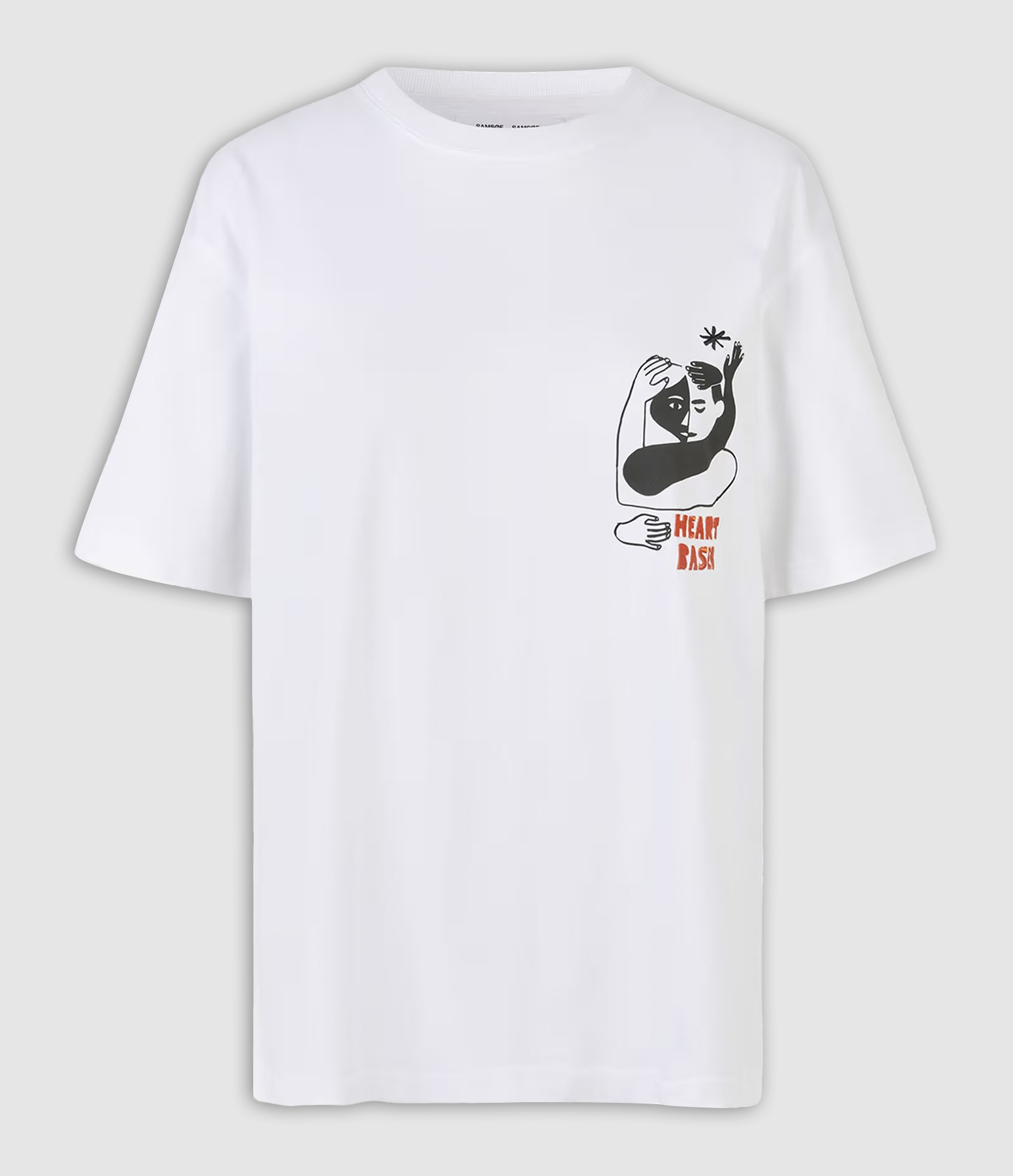 Tee-shirt Saheart White Heart