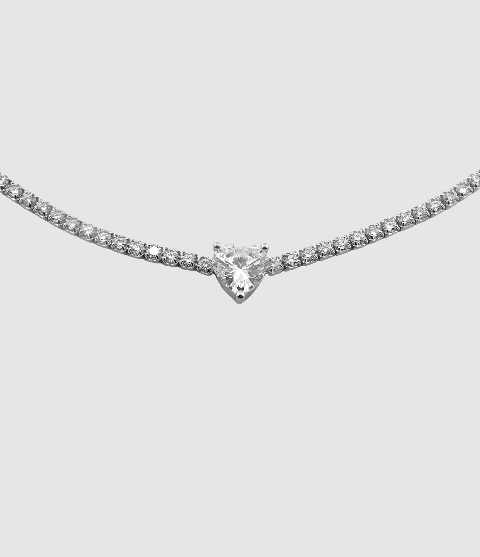 Collier Amore Argent Blanc