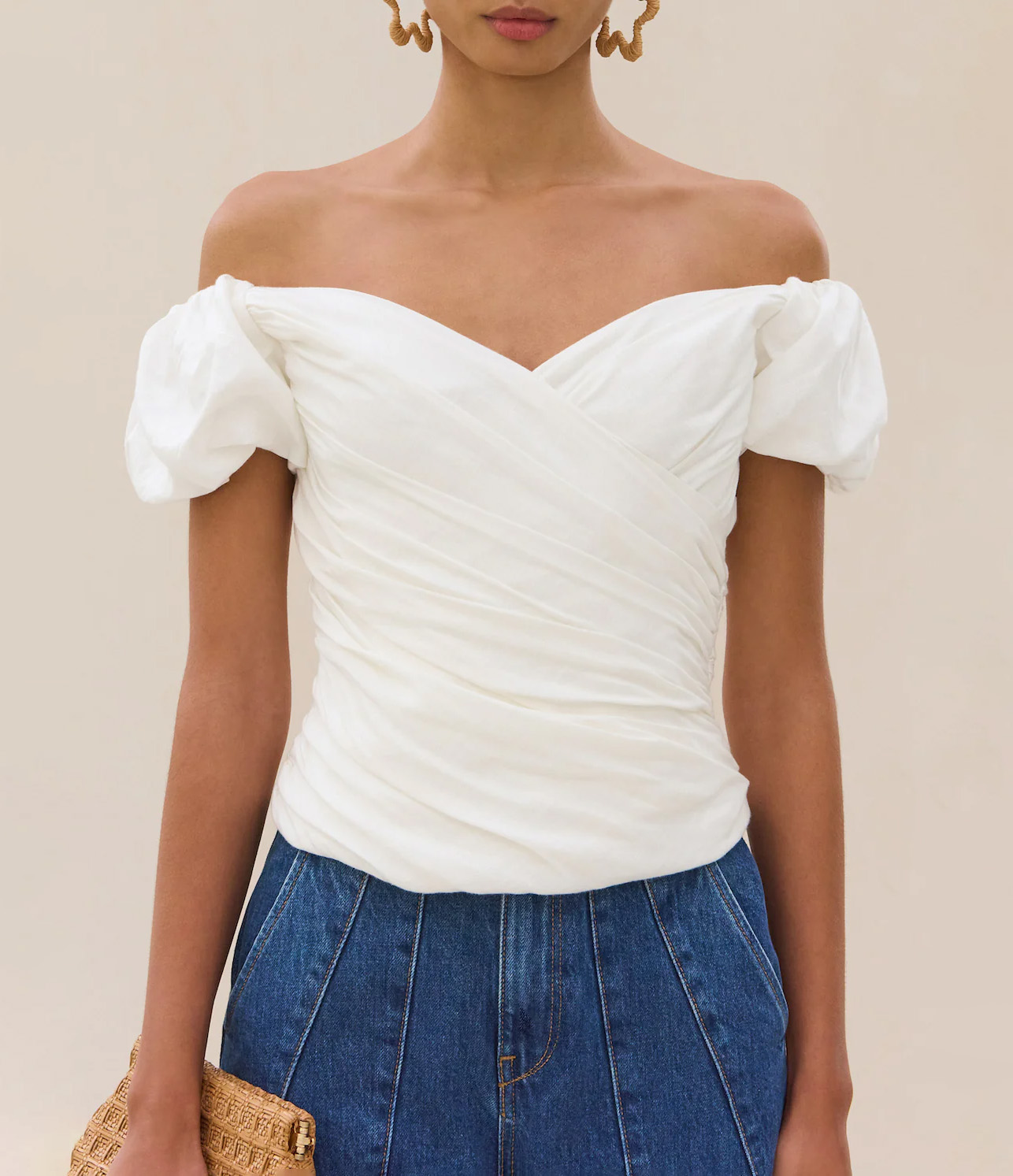Top Helene Off White