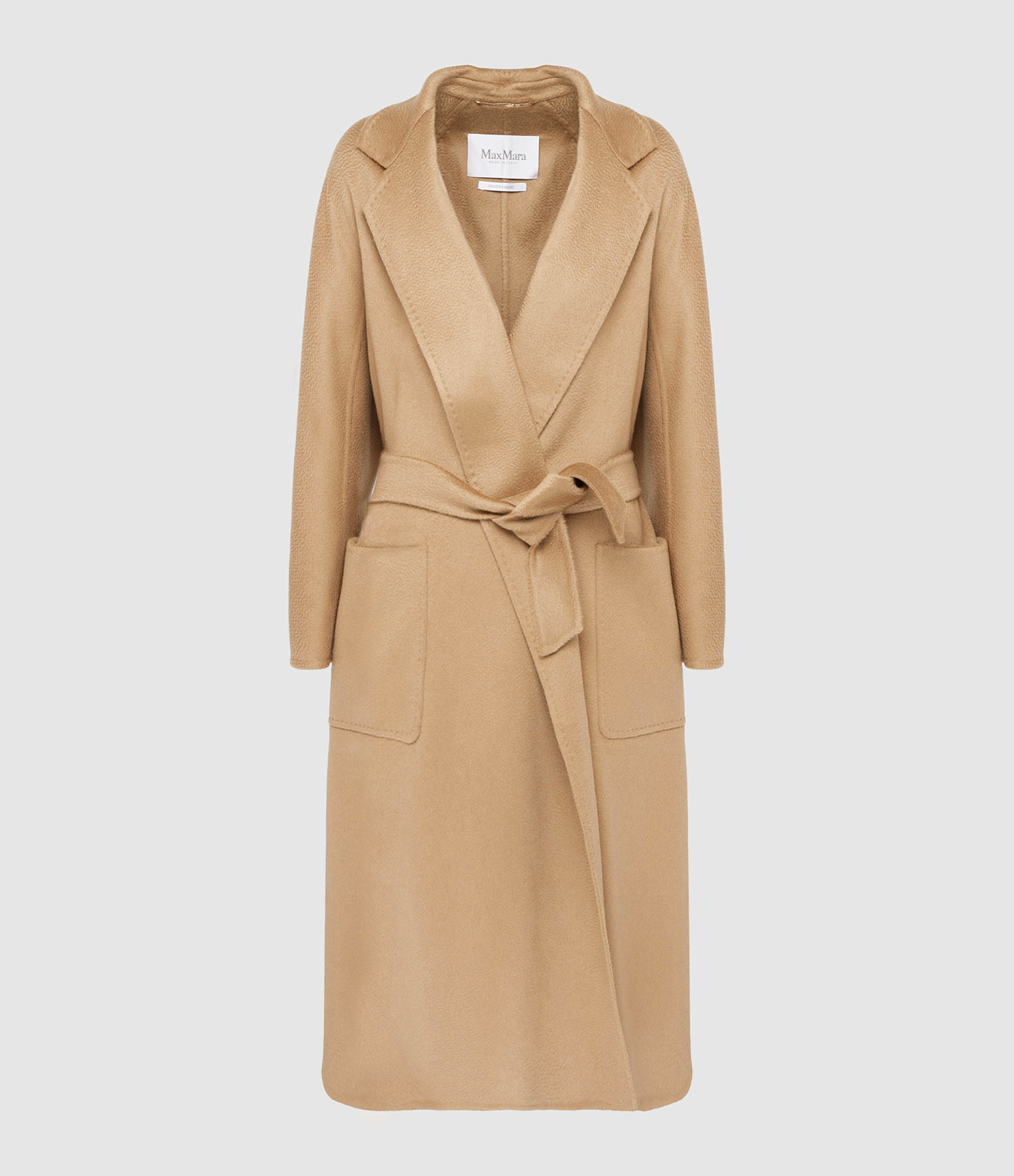 Manteau Long Ludmilla Cachemire Camel