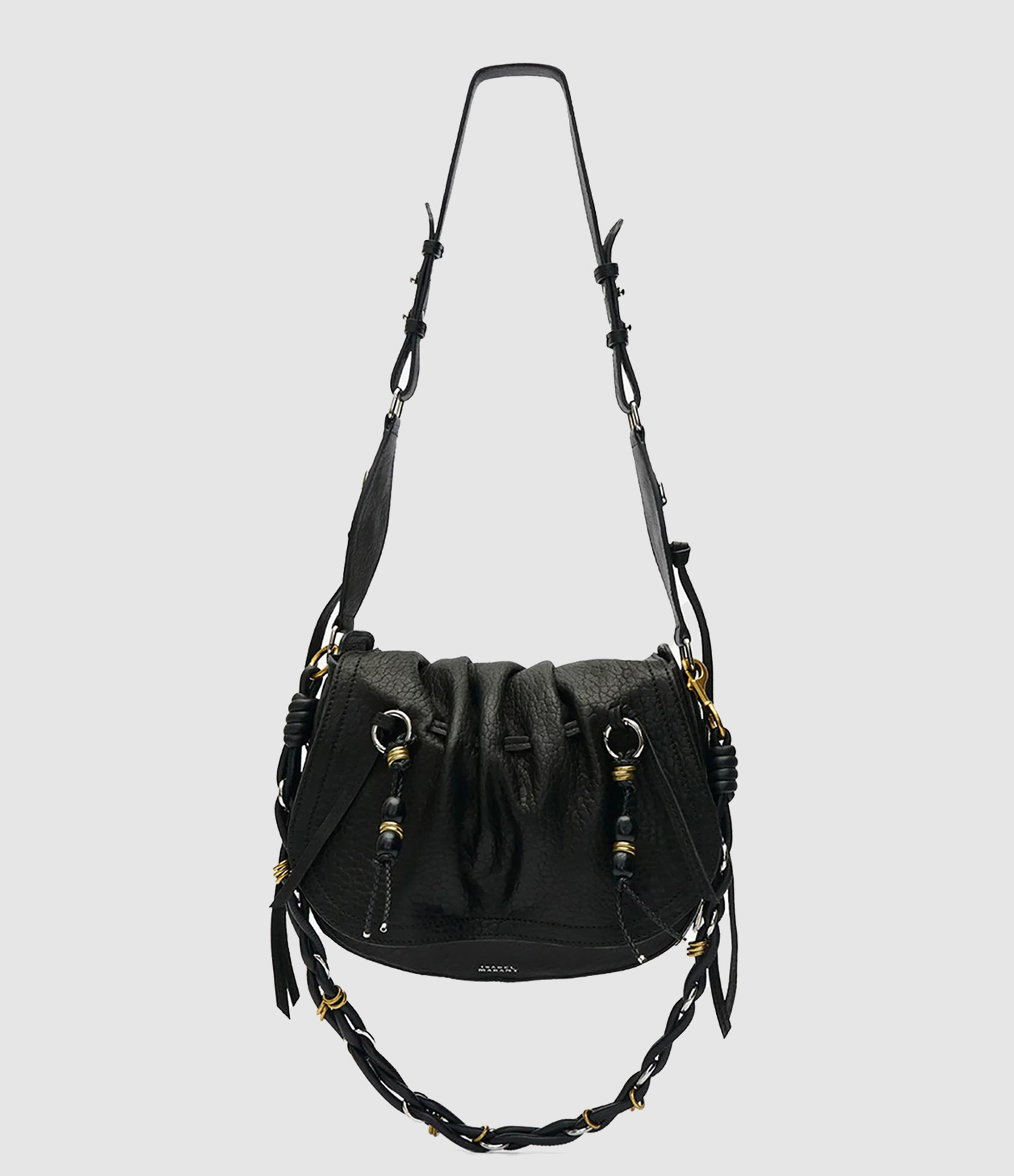 Sac Bolton Noir Argenté