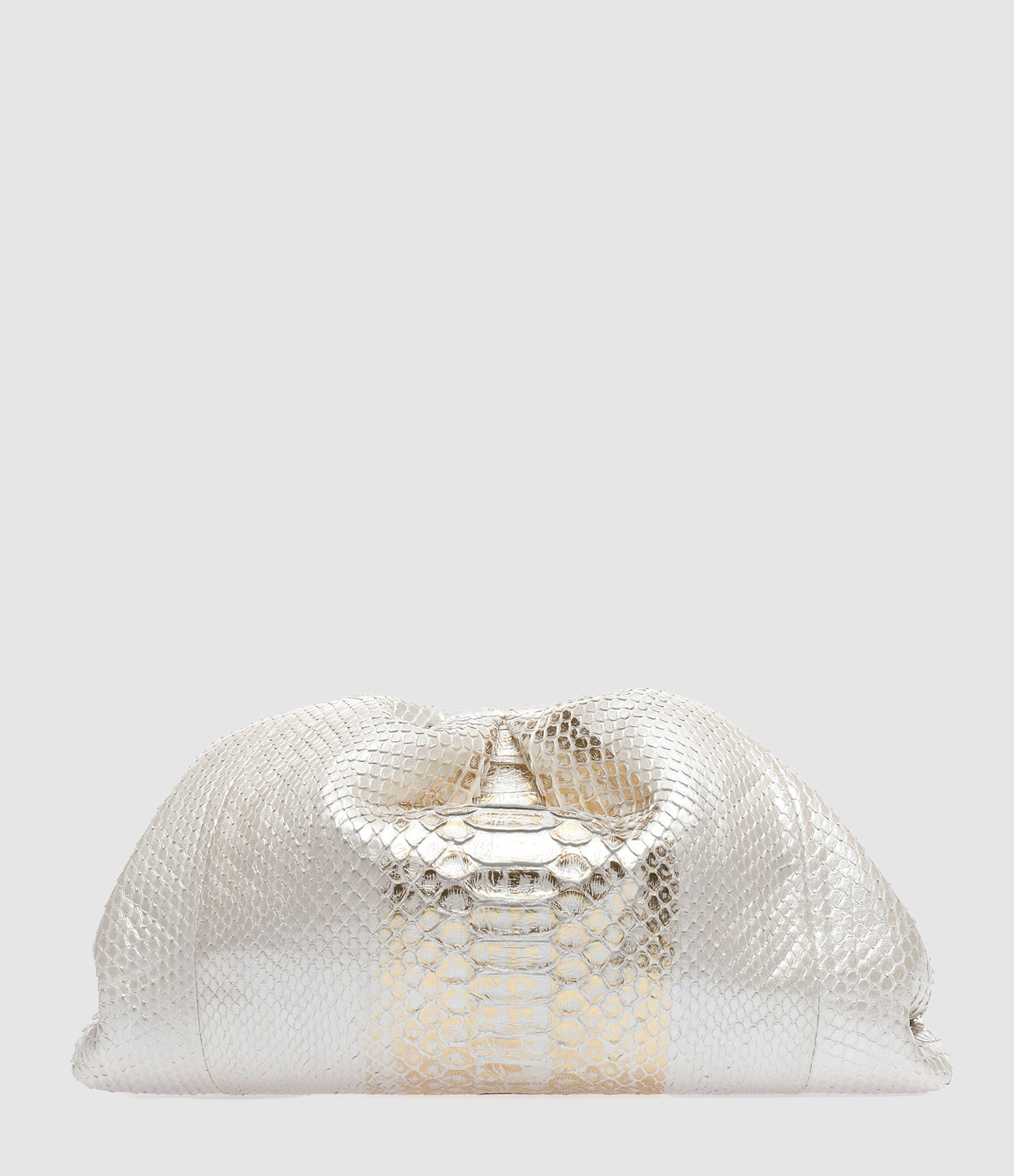 Sac Uniq Big Python White & Gold