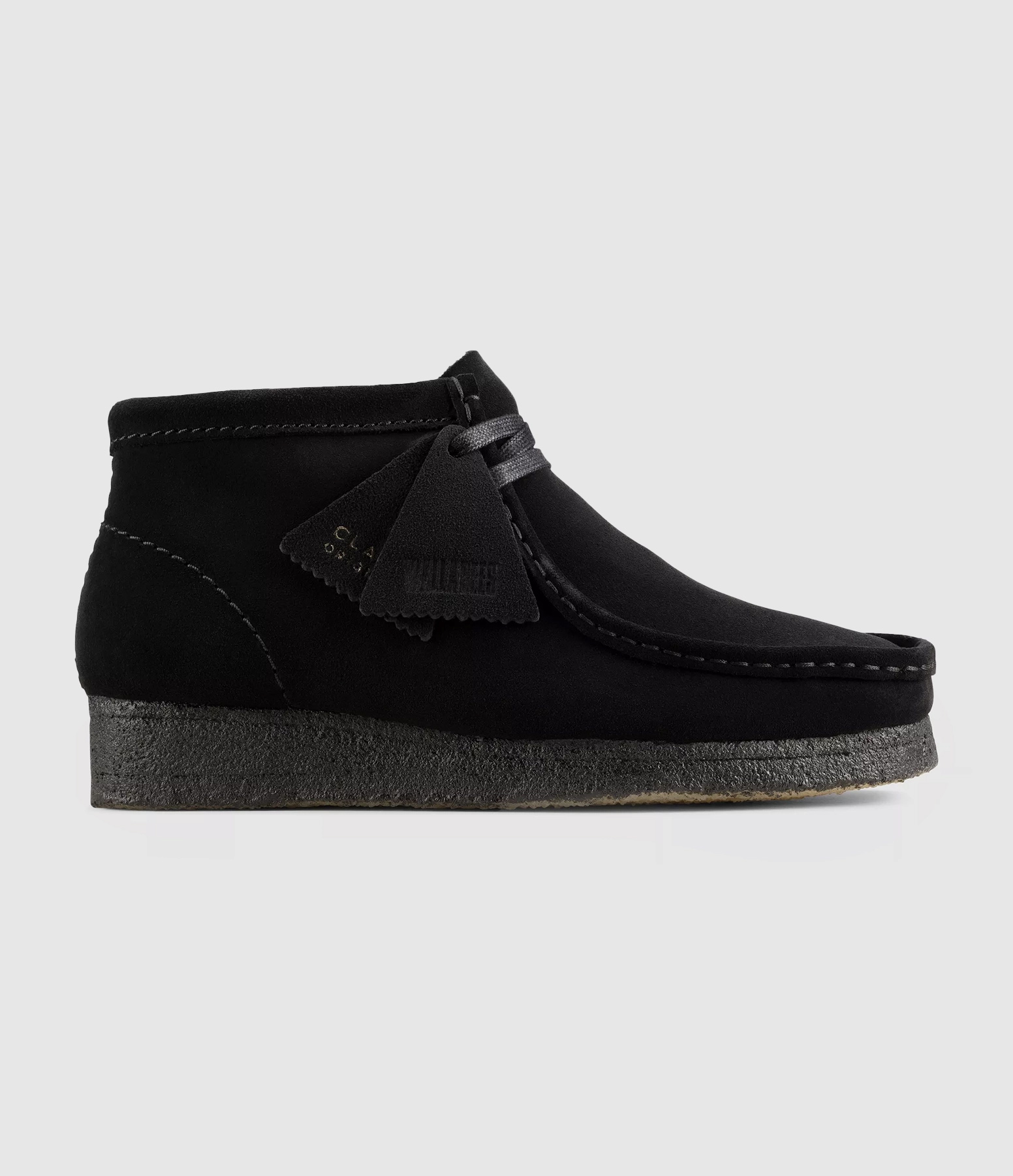 Mocassins Wallabee Boot Black Suede Noir