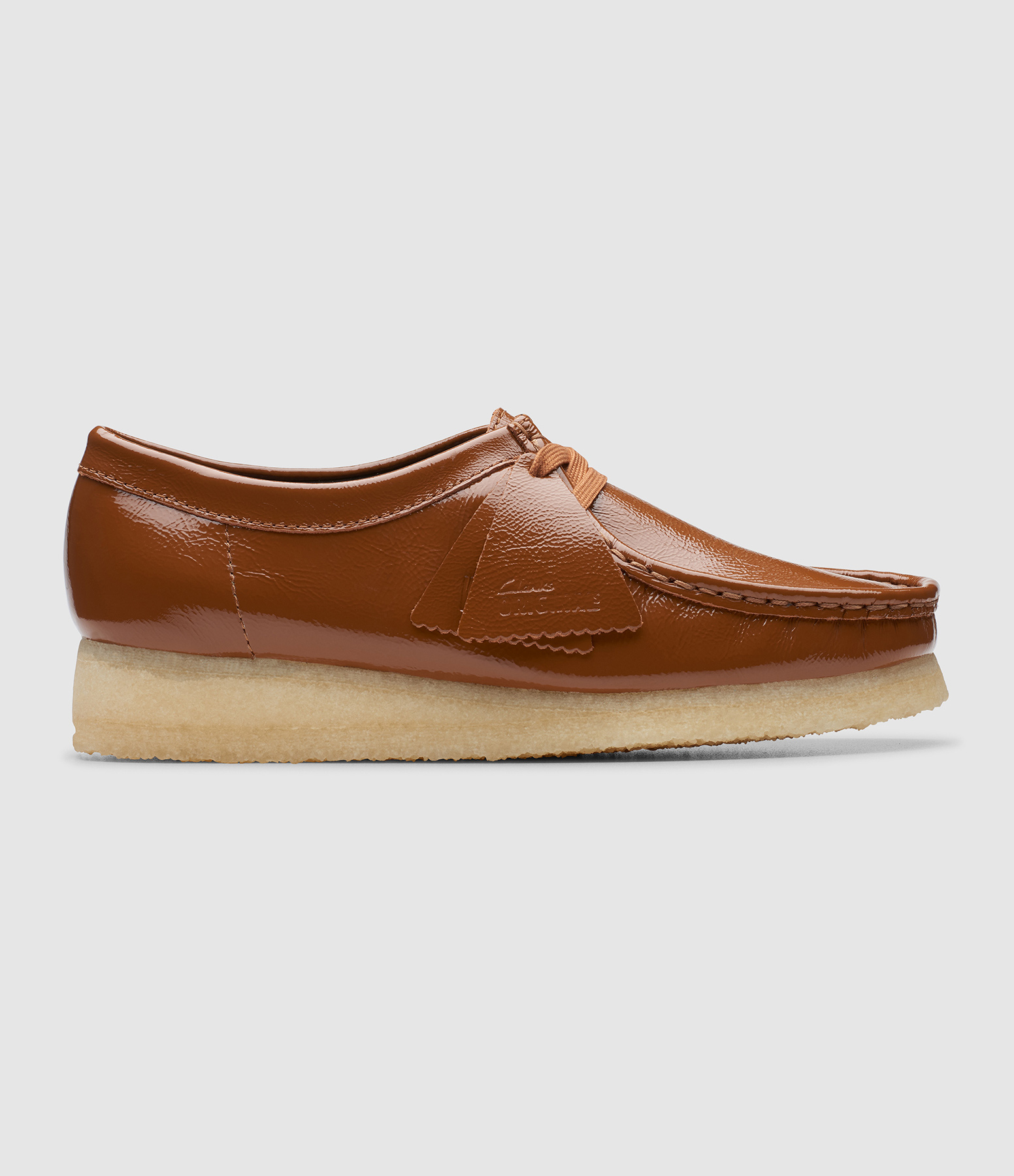 Mocassins Clarks Wallabee Femme - Cuir Marron - Taille US 8 - Occasion