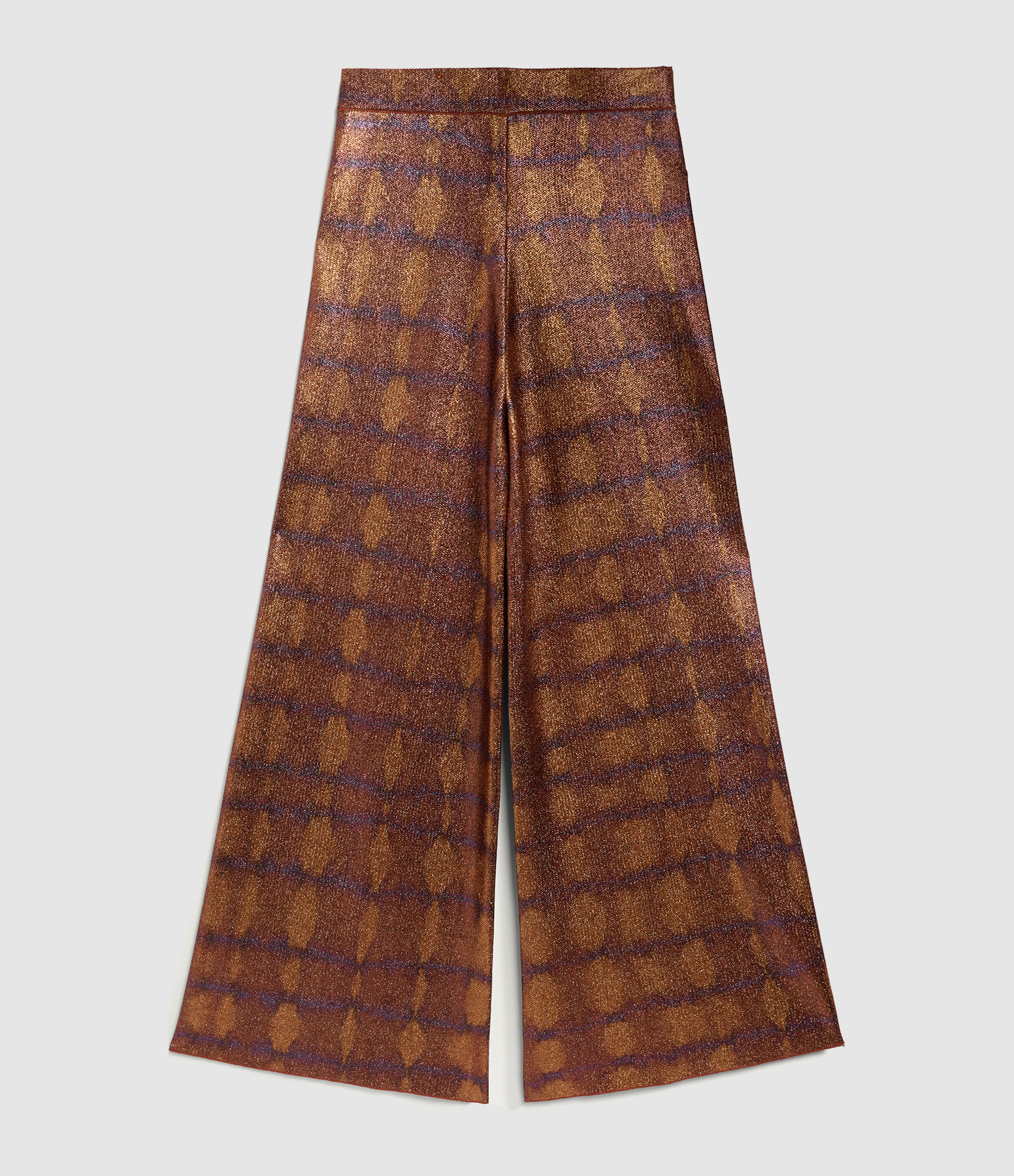 Pantalon Anselmo Knitwear Bruciato Viola