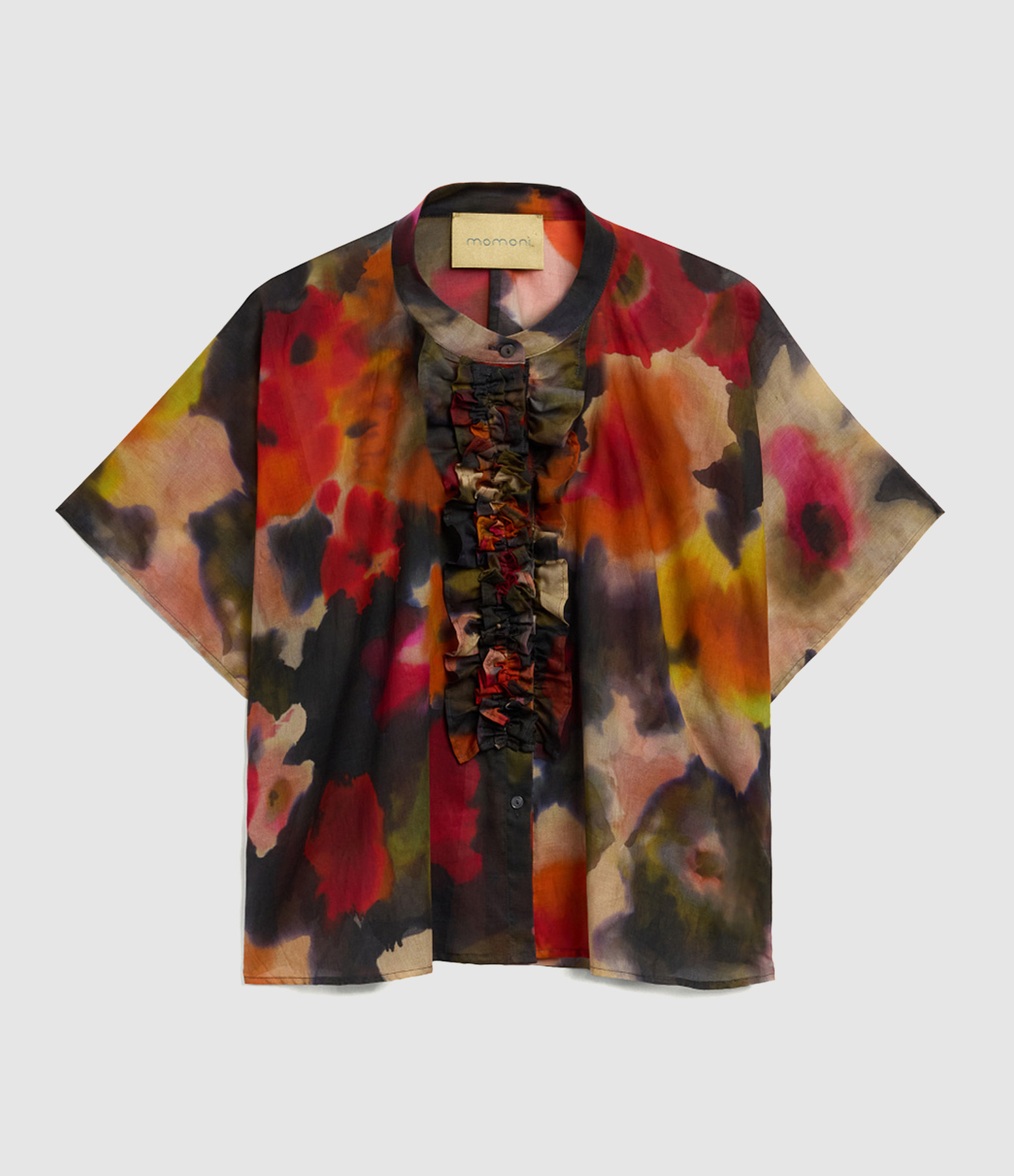 Chemise Berenice Shirt Army Multicolor