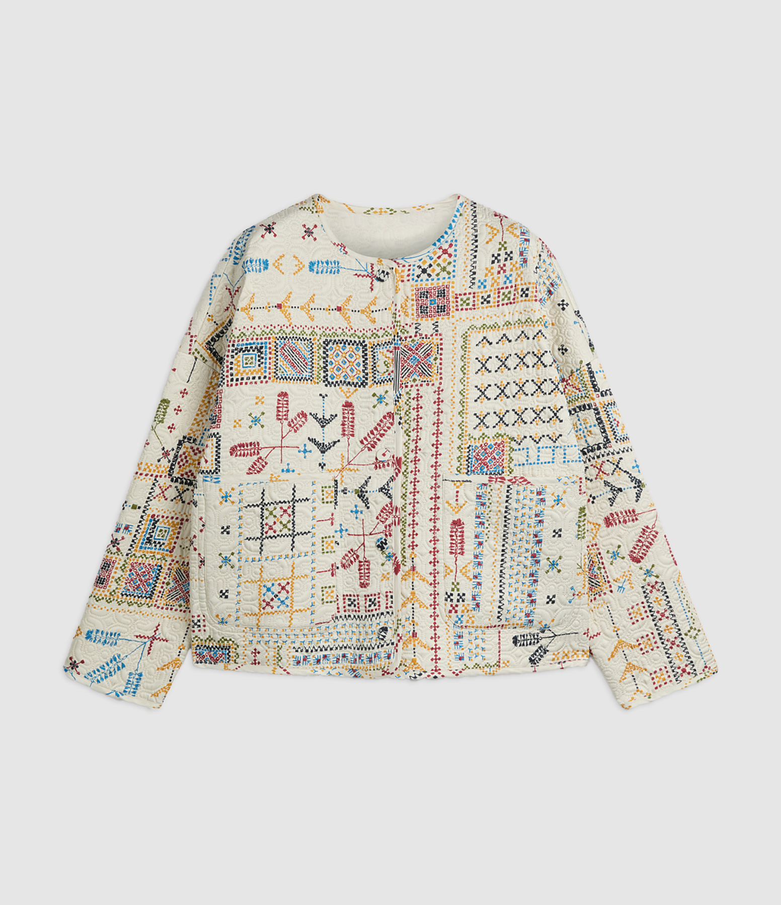 Manteau Gelsomino Multicolor Panna