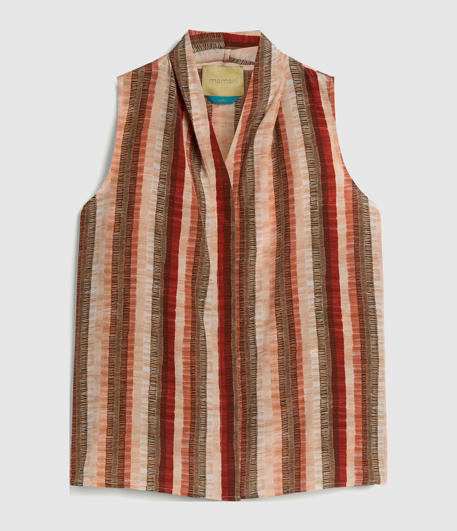 Top Kiri Multicolor Arancio