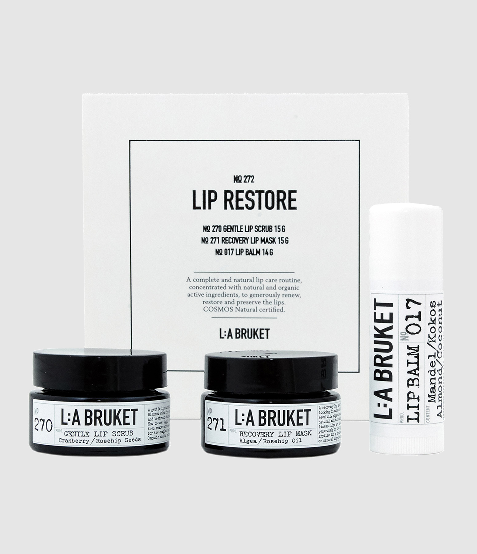 Kit Soins Lèvres N°272 (017, 270 & 271)