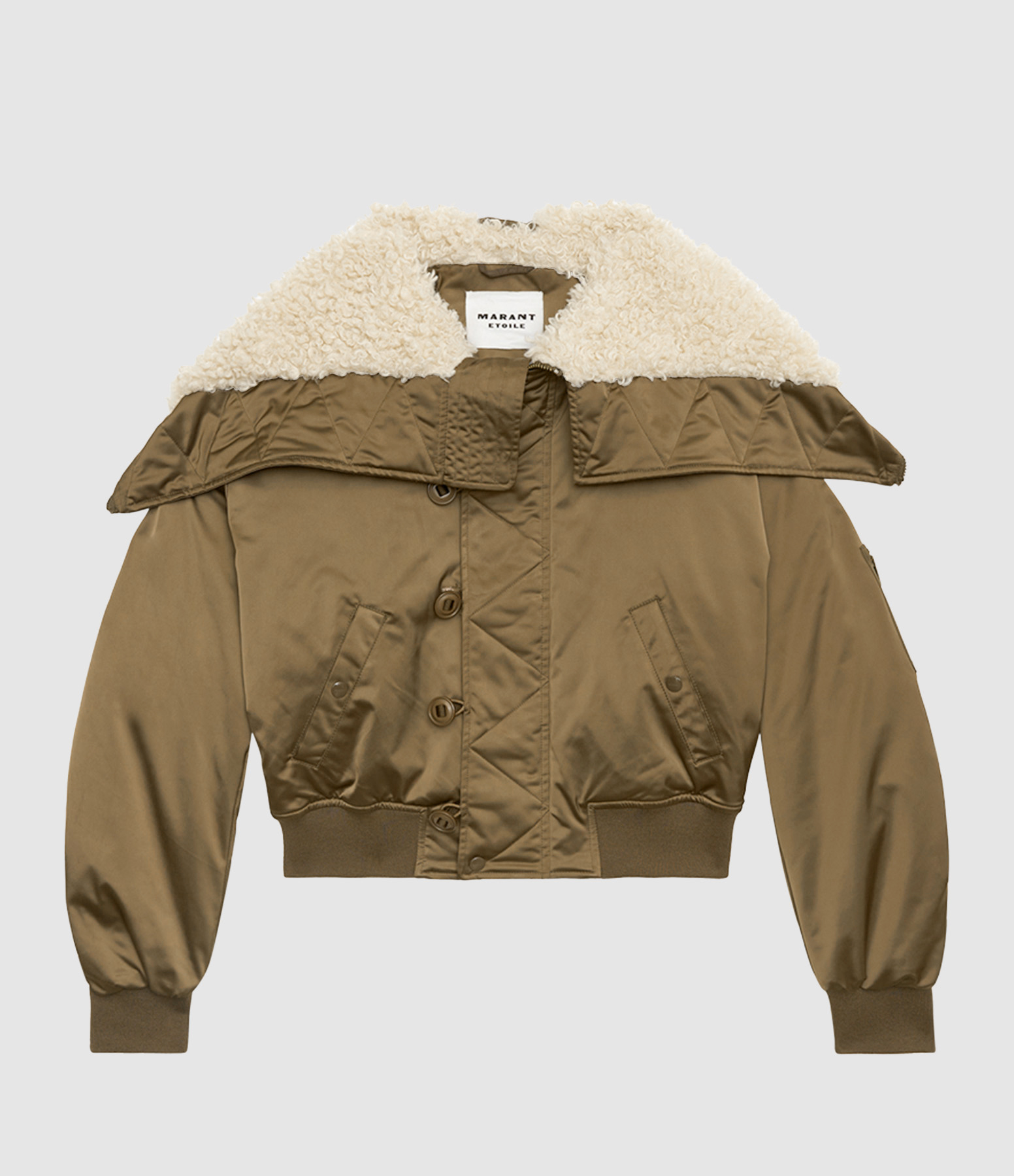 Manteau Elisa Kaki