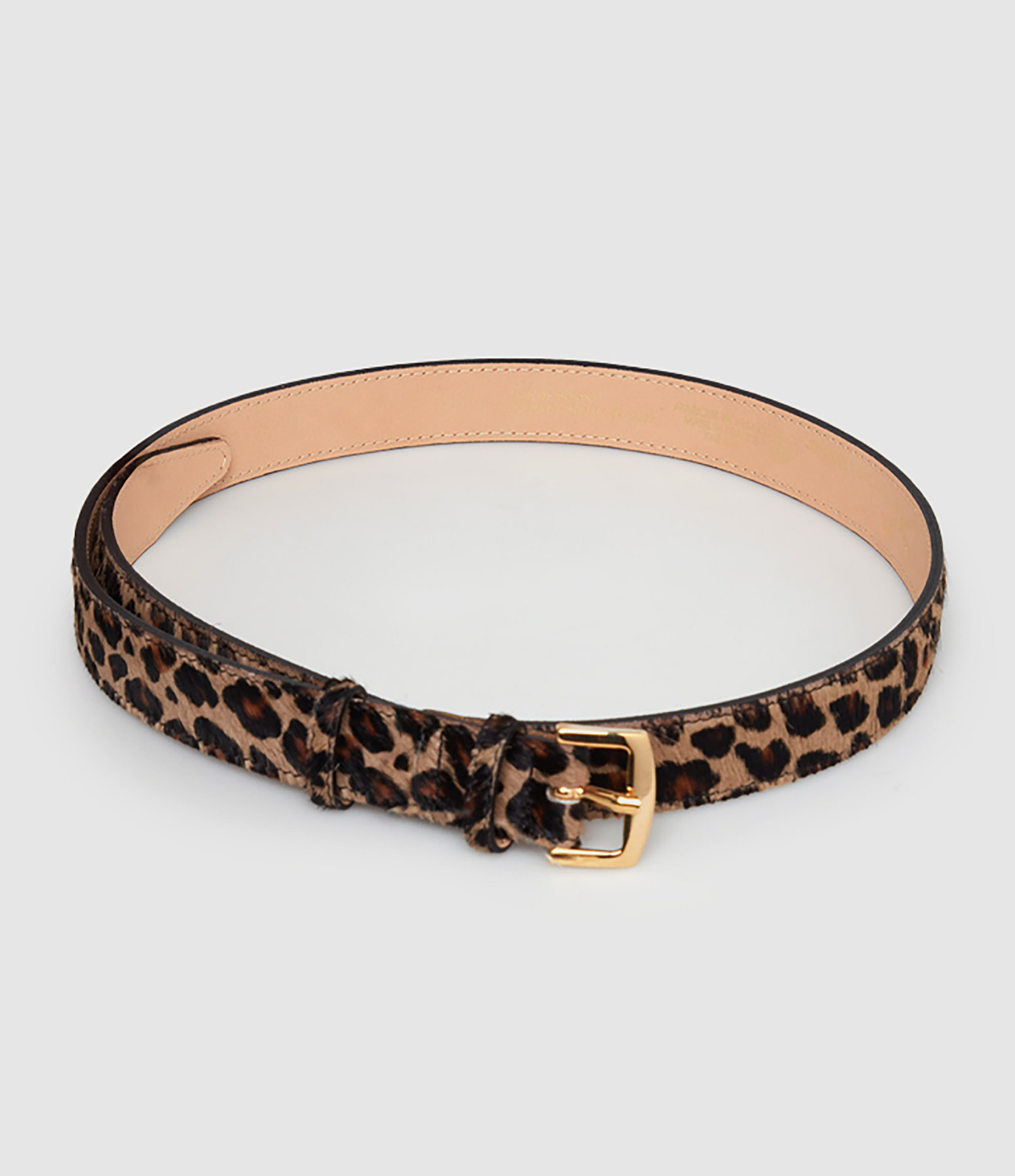 Ceinture Loli Cuir Léopard