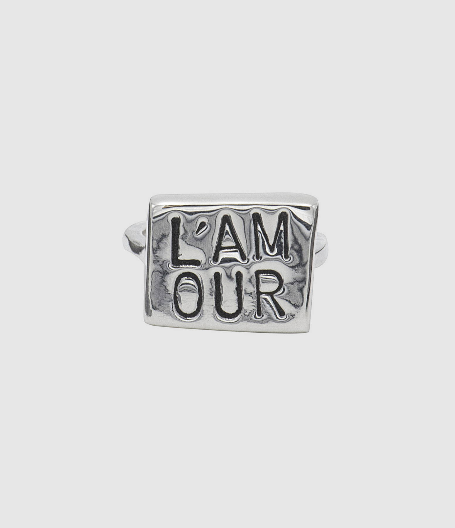 Bague l'Amour Argent