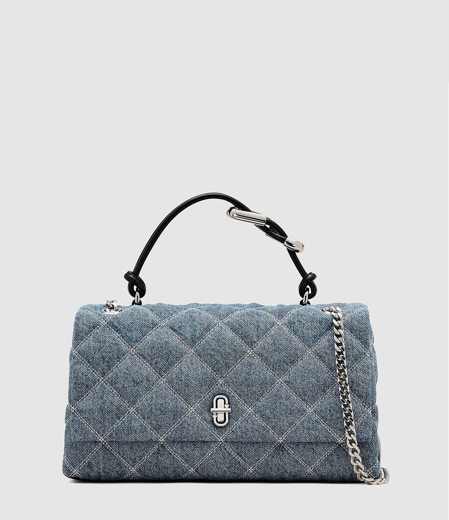 Sac The Large Dual Chain Shoulder Light Wash Indigo