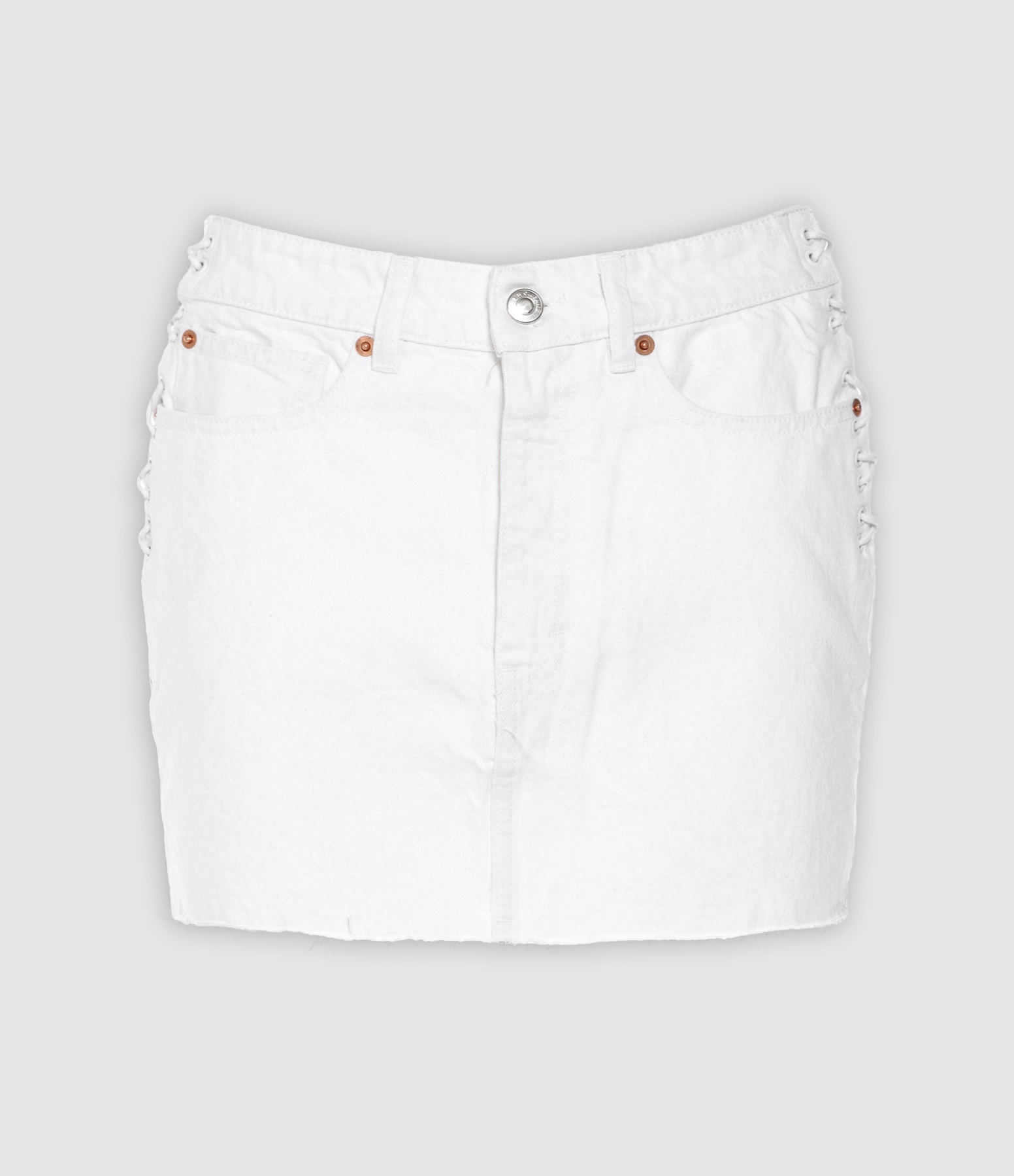 Jupe Fores Coton Blanc