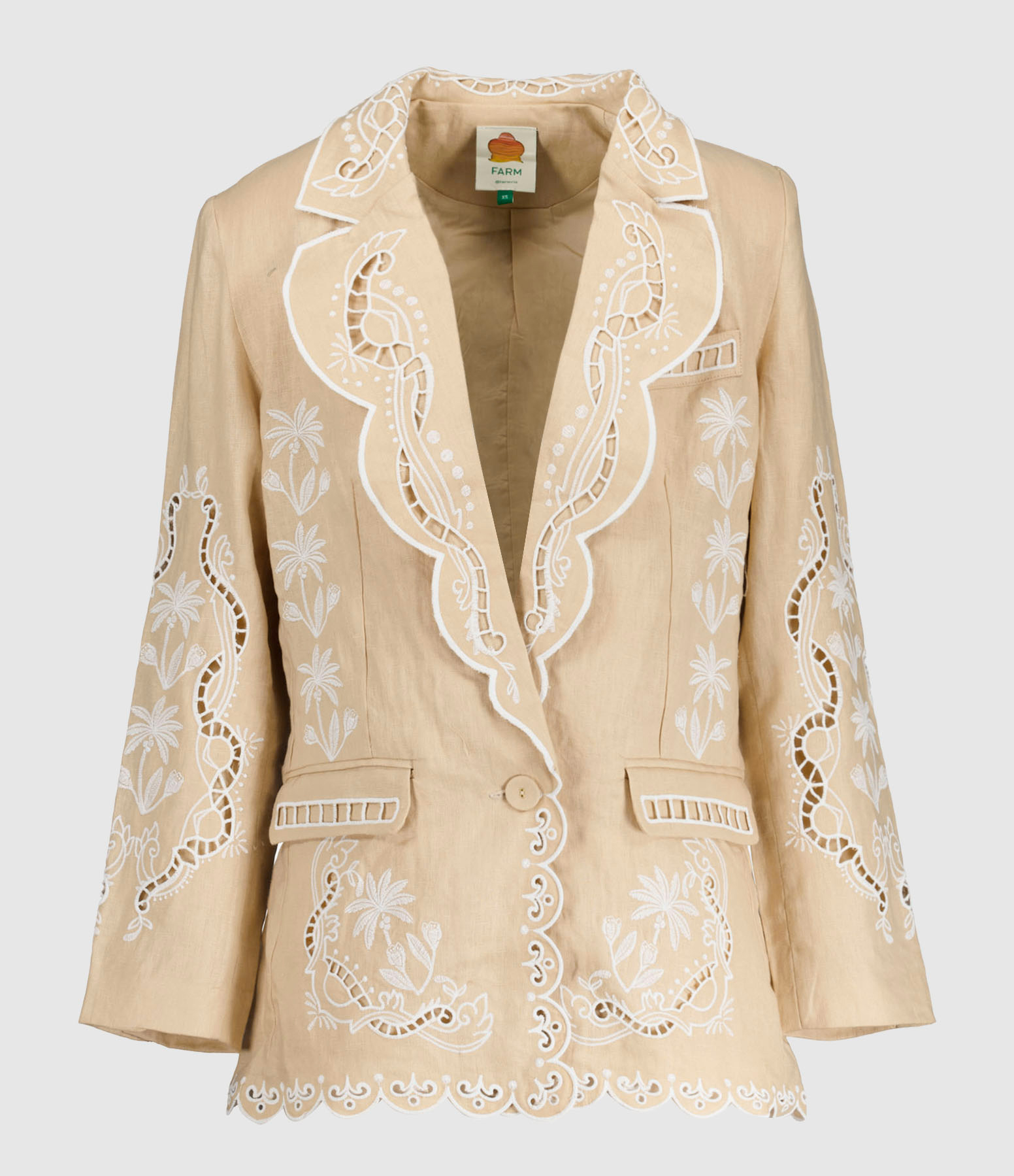 Blazer Lin Beige