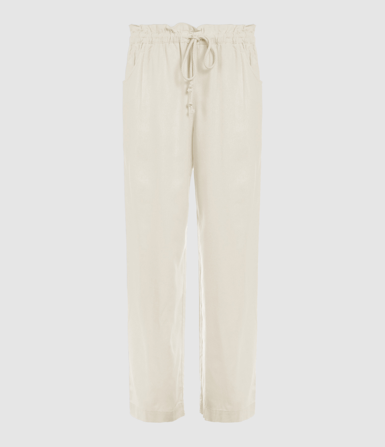Pantalon Talin Soie Ivoire