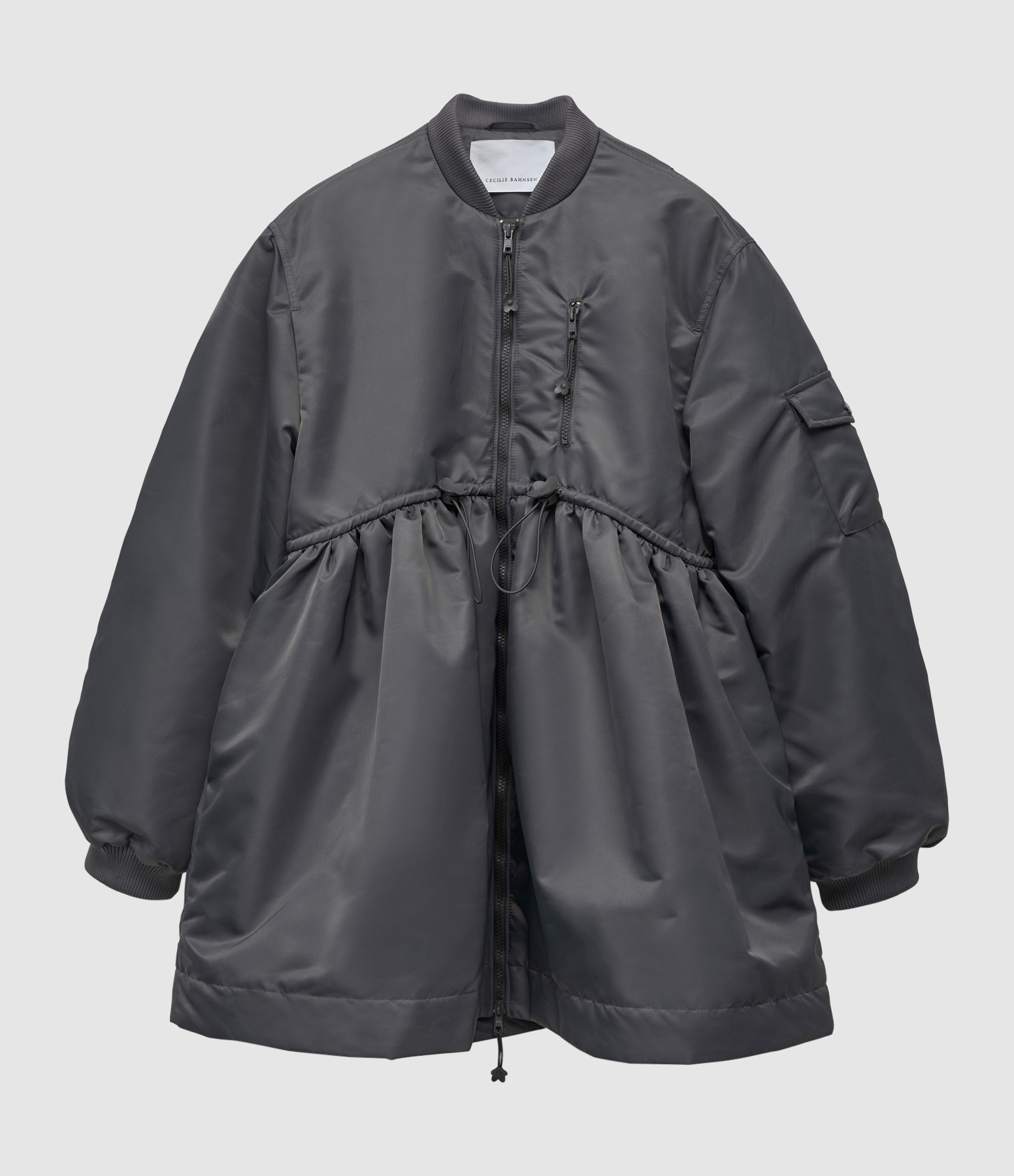 Veste Francis Technical Nylon Grey