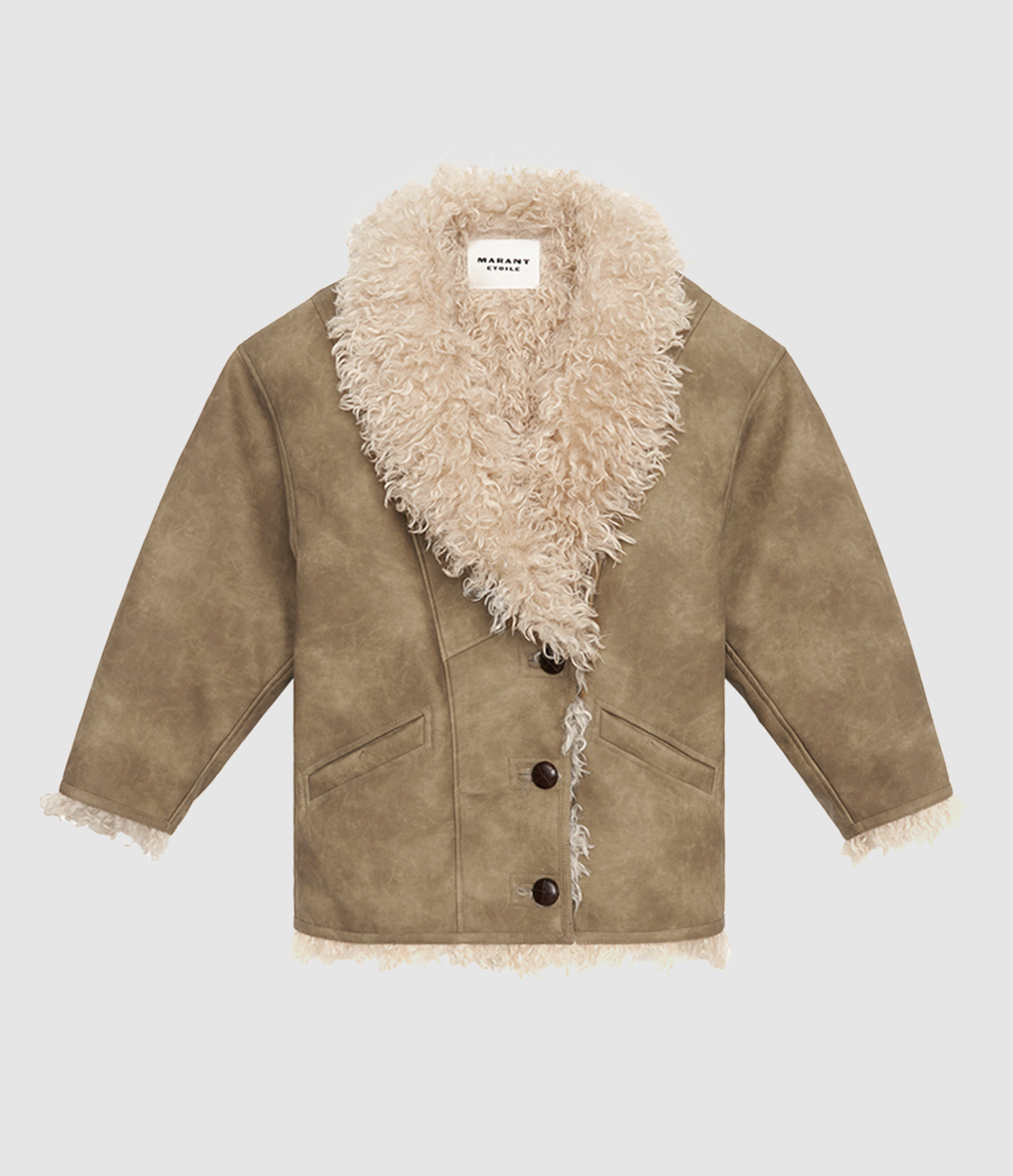 Manteau Clea Taupe