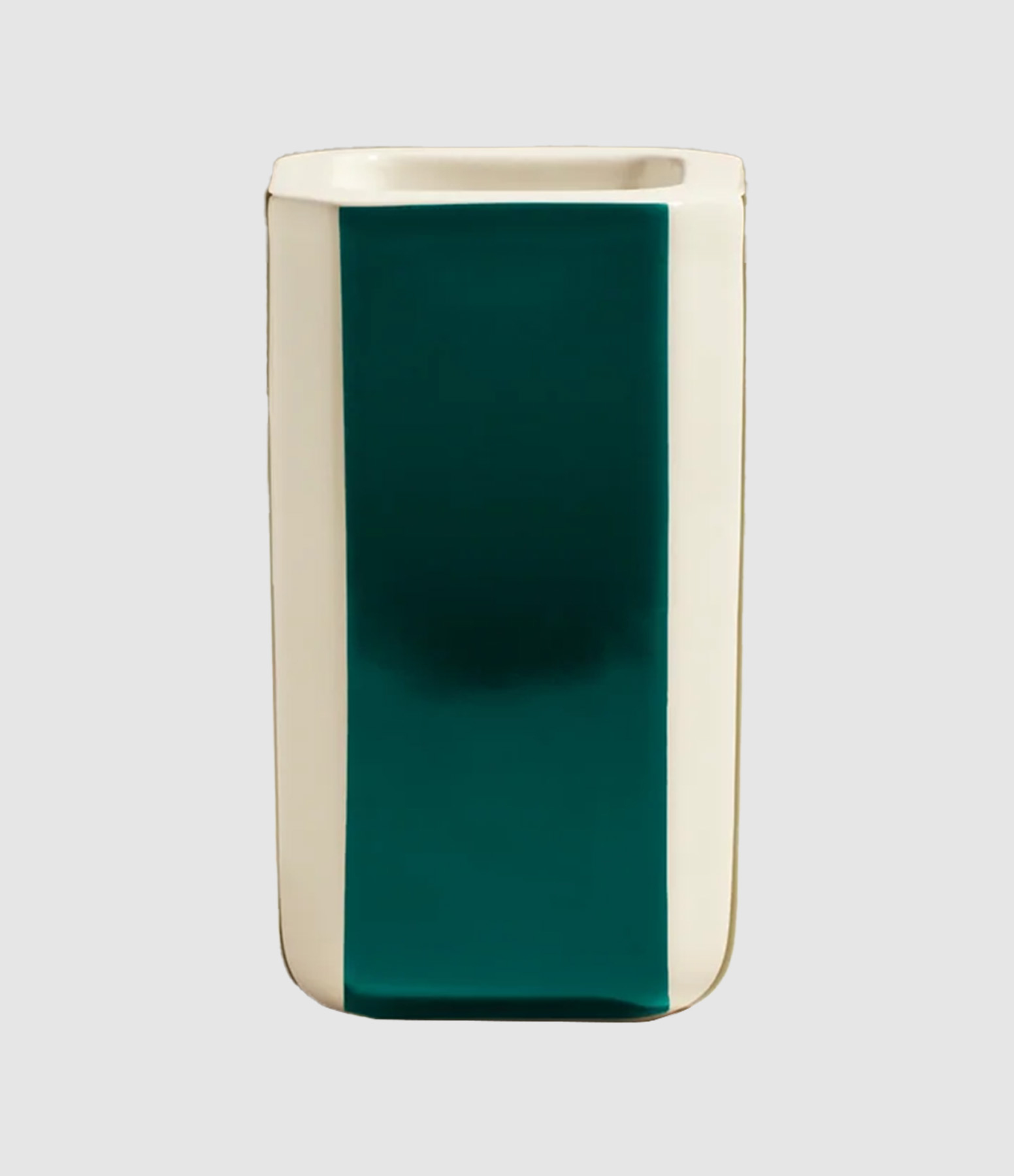 Vase Facettes Bleu Sarah, Mousse