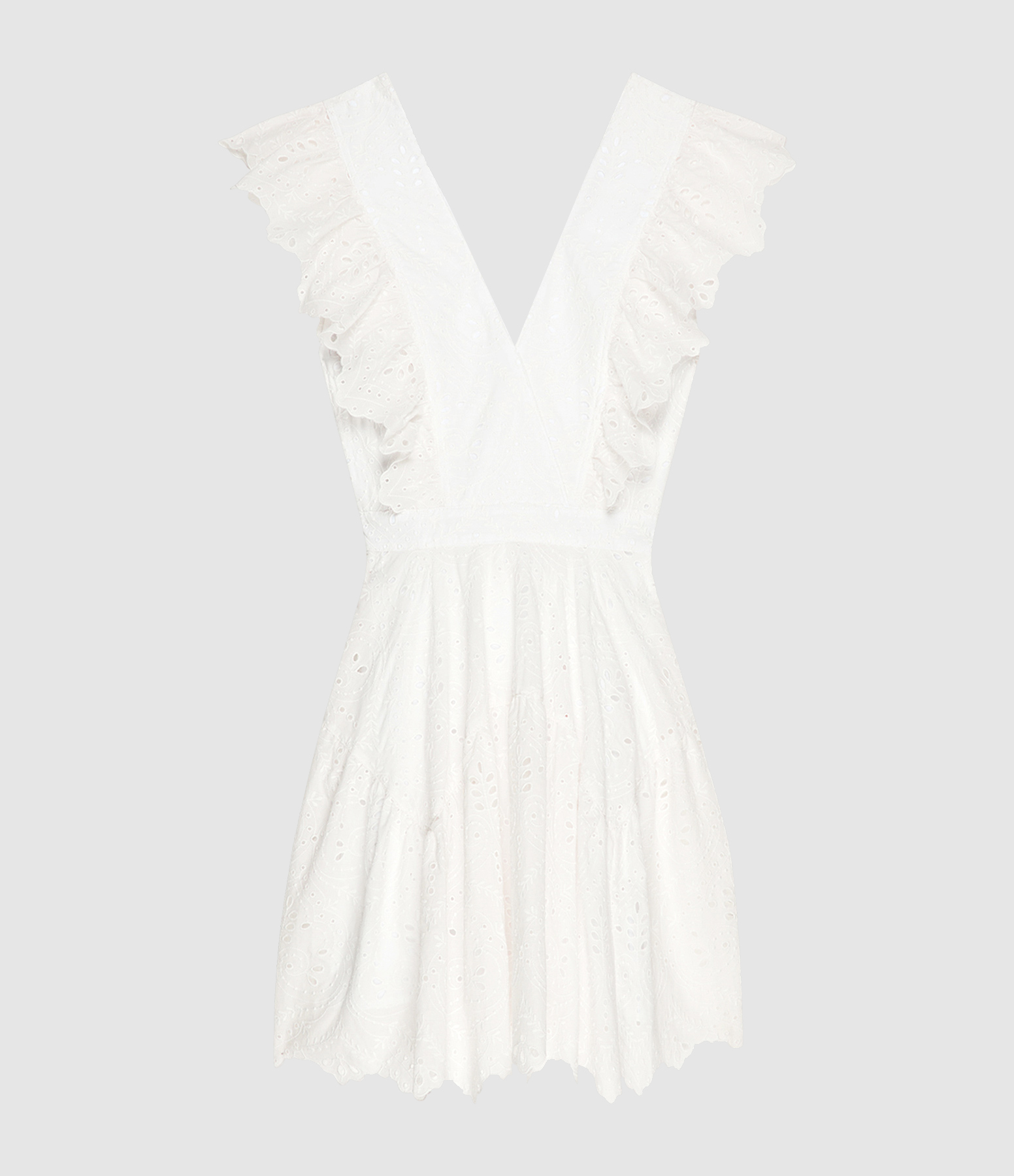 Robe Col V Acantha Écru, Capsule Mexico