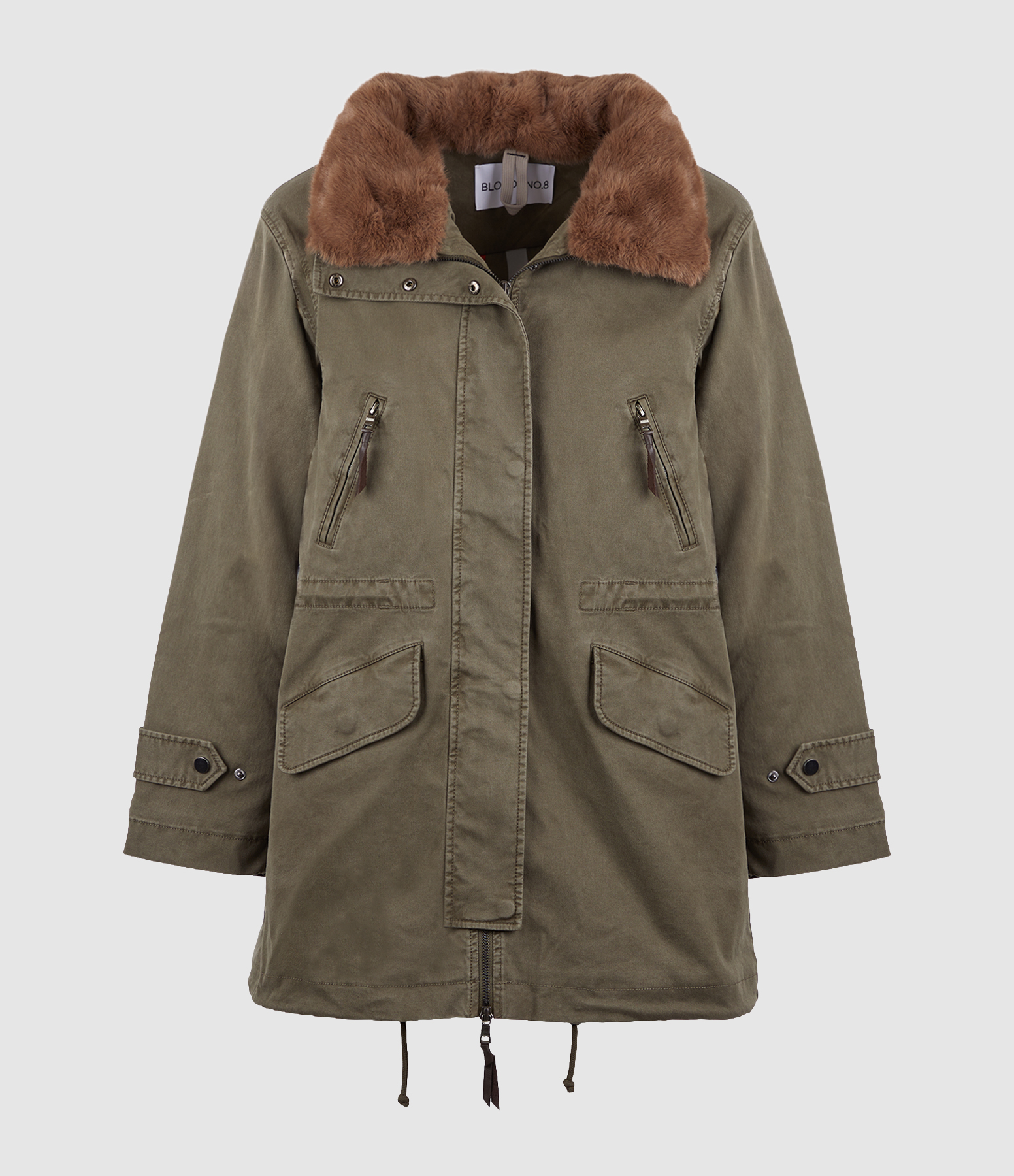 Manteau Antonia Blonde Khaki