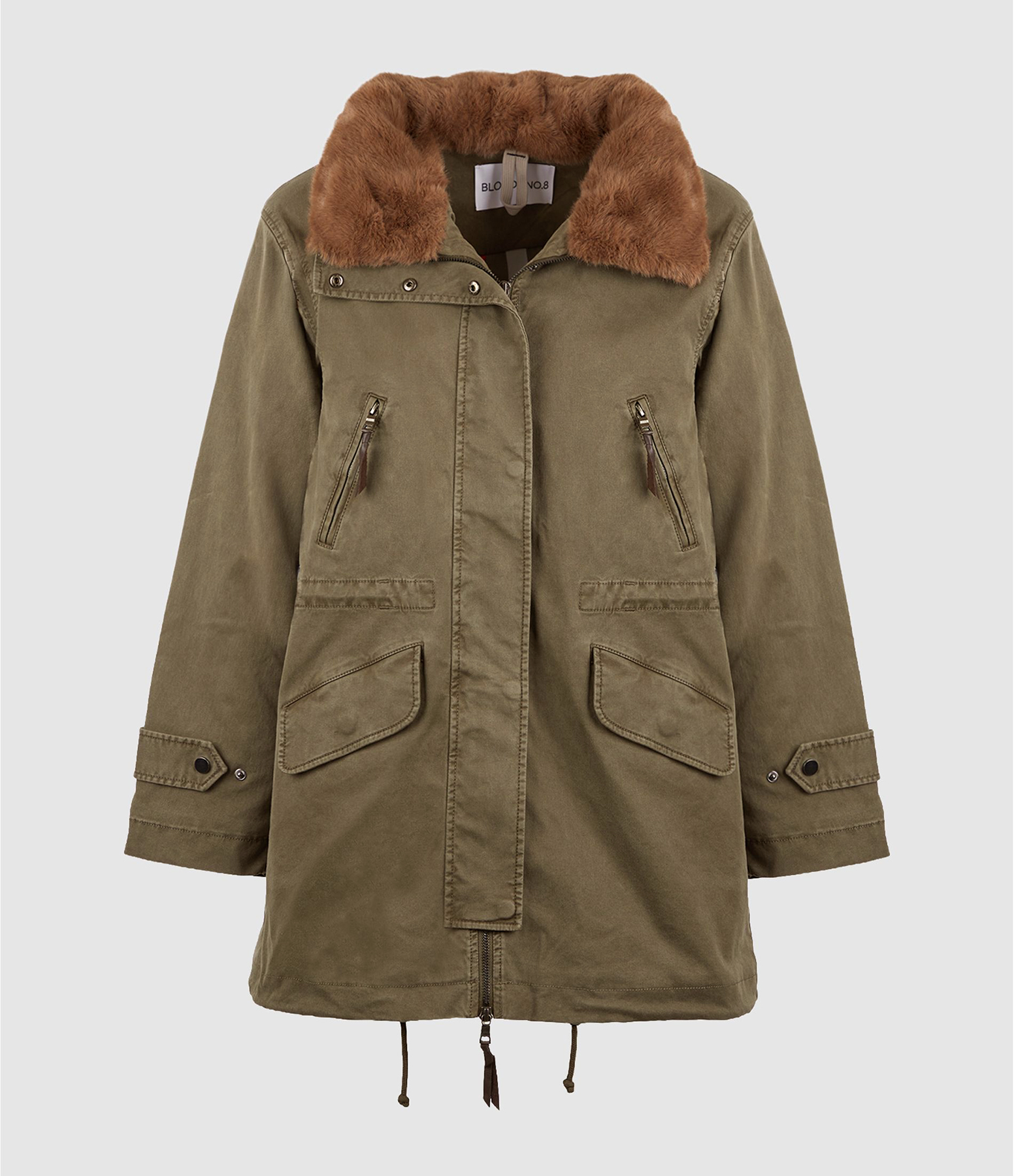 Manteau Antonia Blonde Khaki