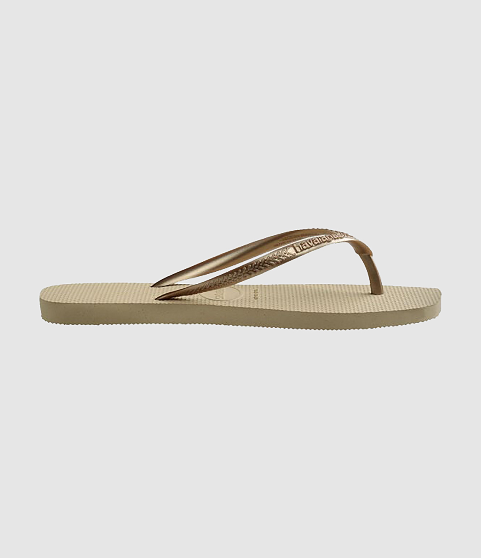 Tongs Square Sand Grey