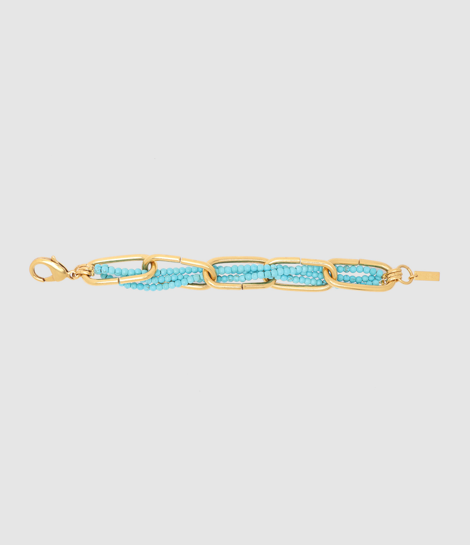 Bracelet Ramey Turquoise Doré