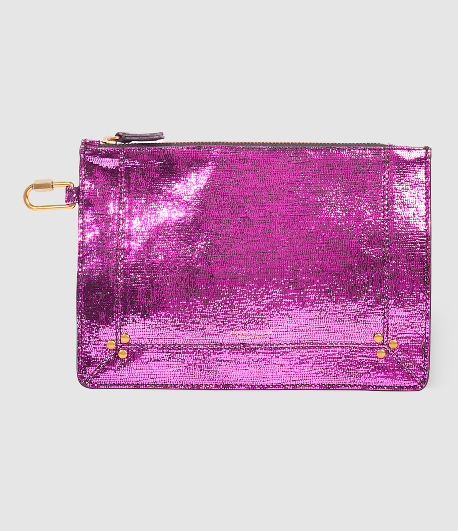 JEROME DREYFUSS - Pochette Popoche M Lam?� Fuxia