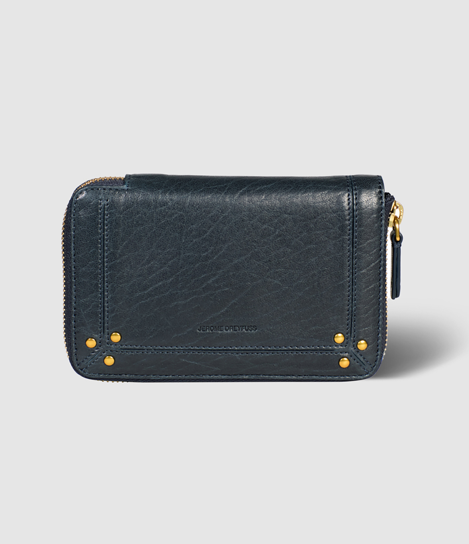 Portefeuille Julien Cuir Bubble Petrol