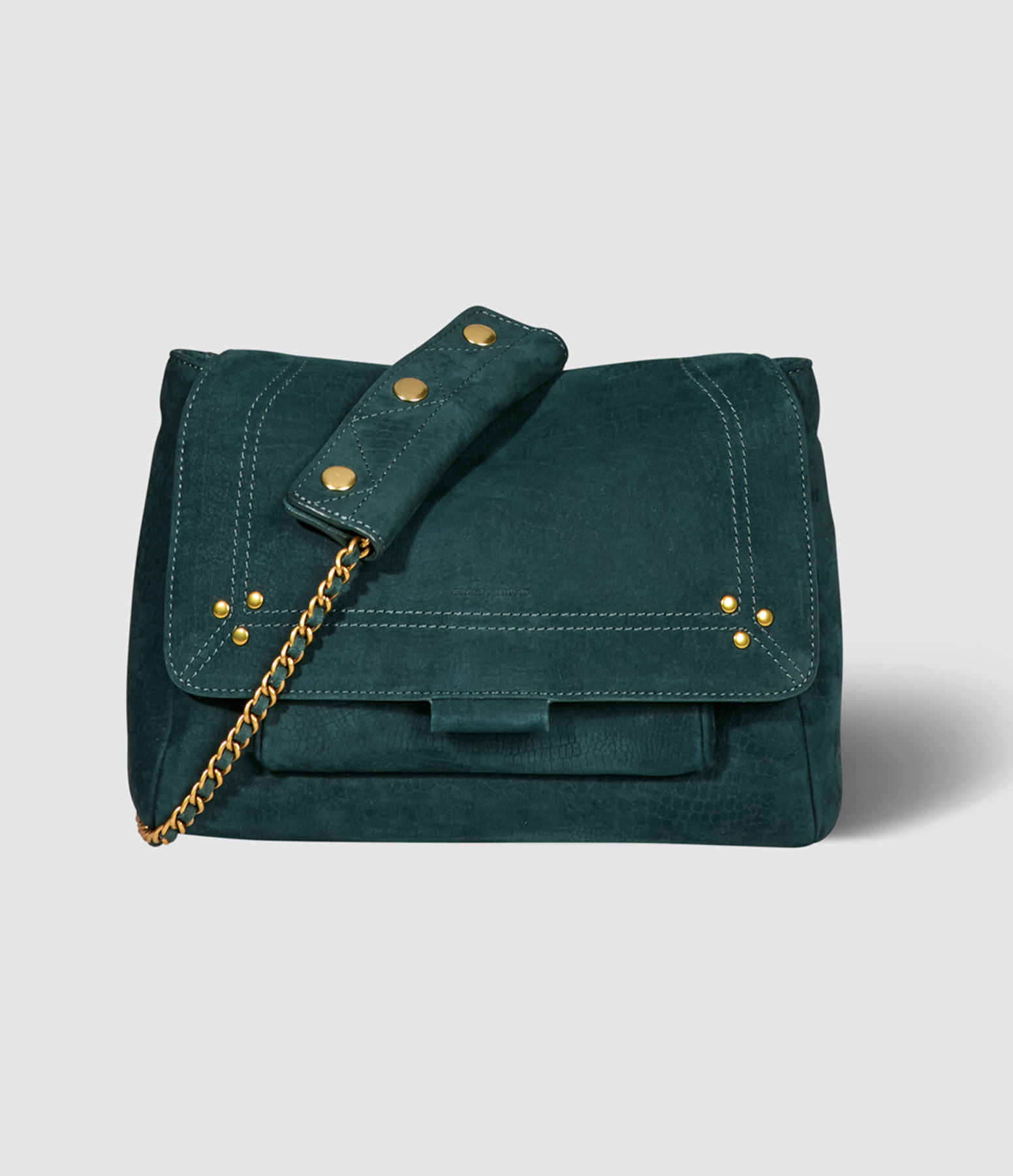 Sac Lulu M Cuir Imprimé Croco Canard
