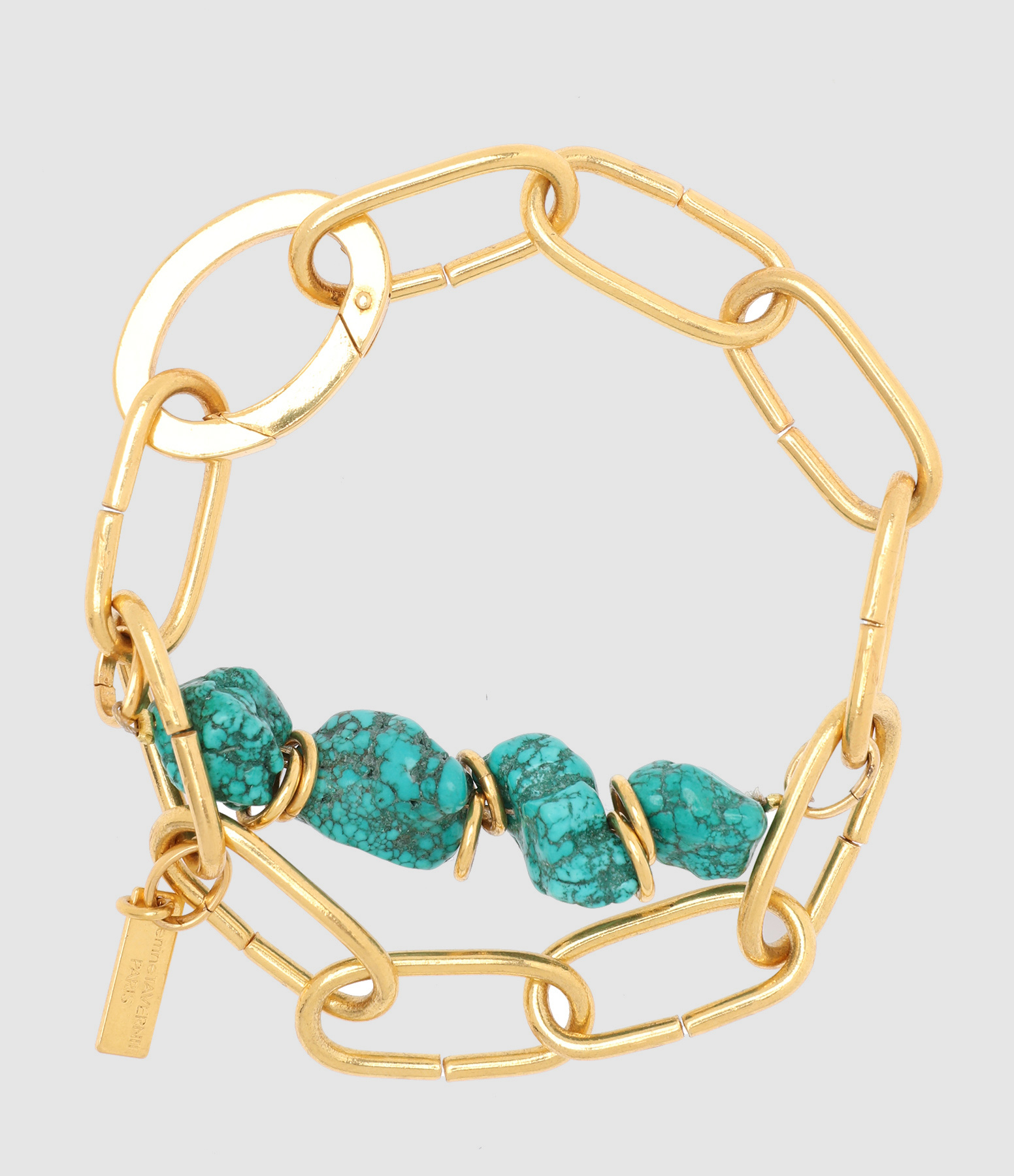 Bracelet Veron Howlite Doré