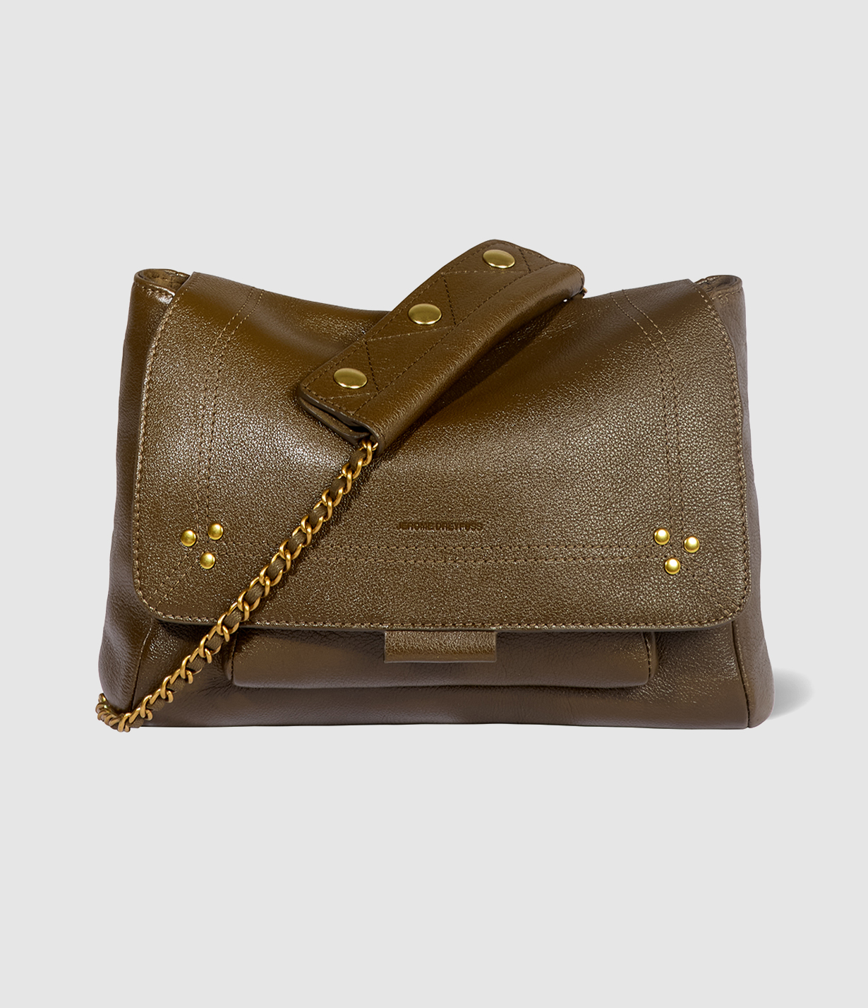 Sac Lulu M Cuir Kaki