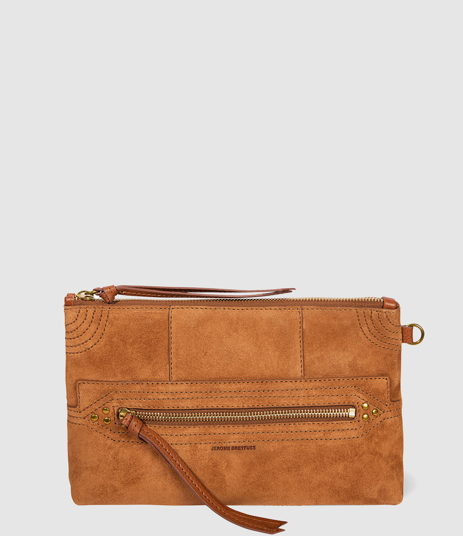 Pochette Lucky Clutch Caramel