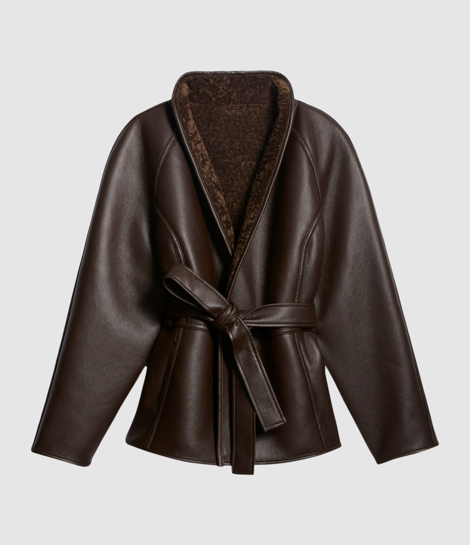 Blouson Fur Marron