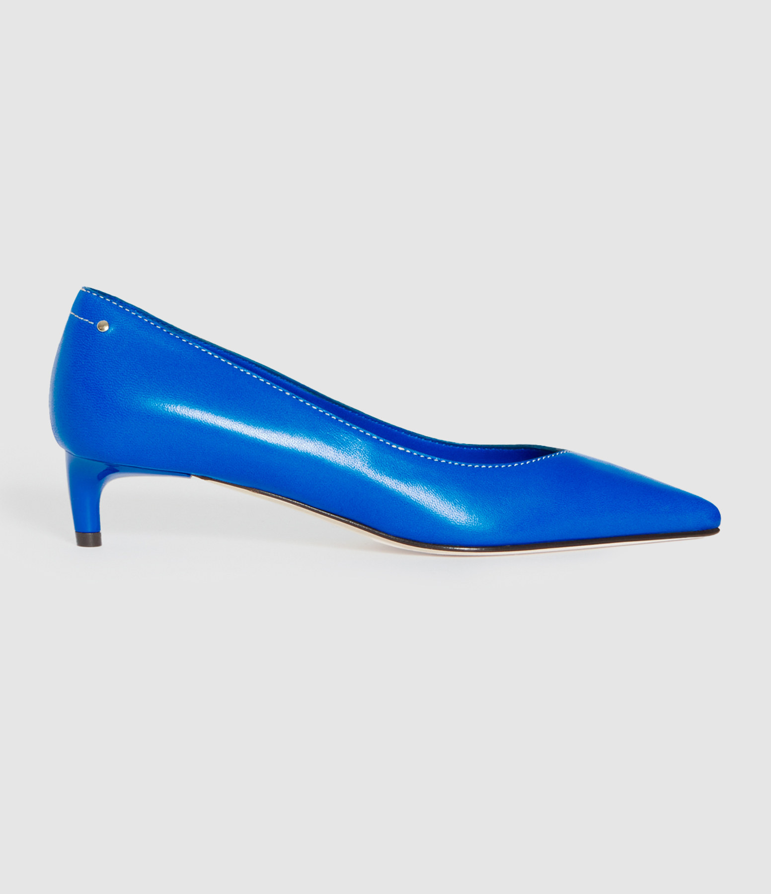 Escarpins Bruno Magli Cuir Marron Italie Taille 8 - Talon Block 2-3 Pouces, Occasion