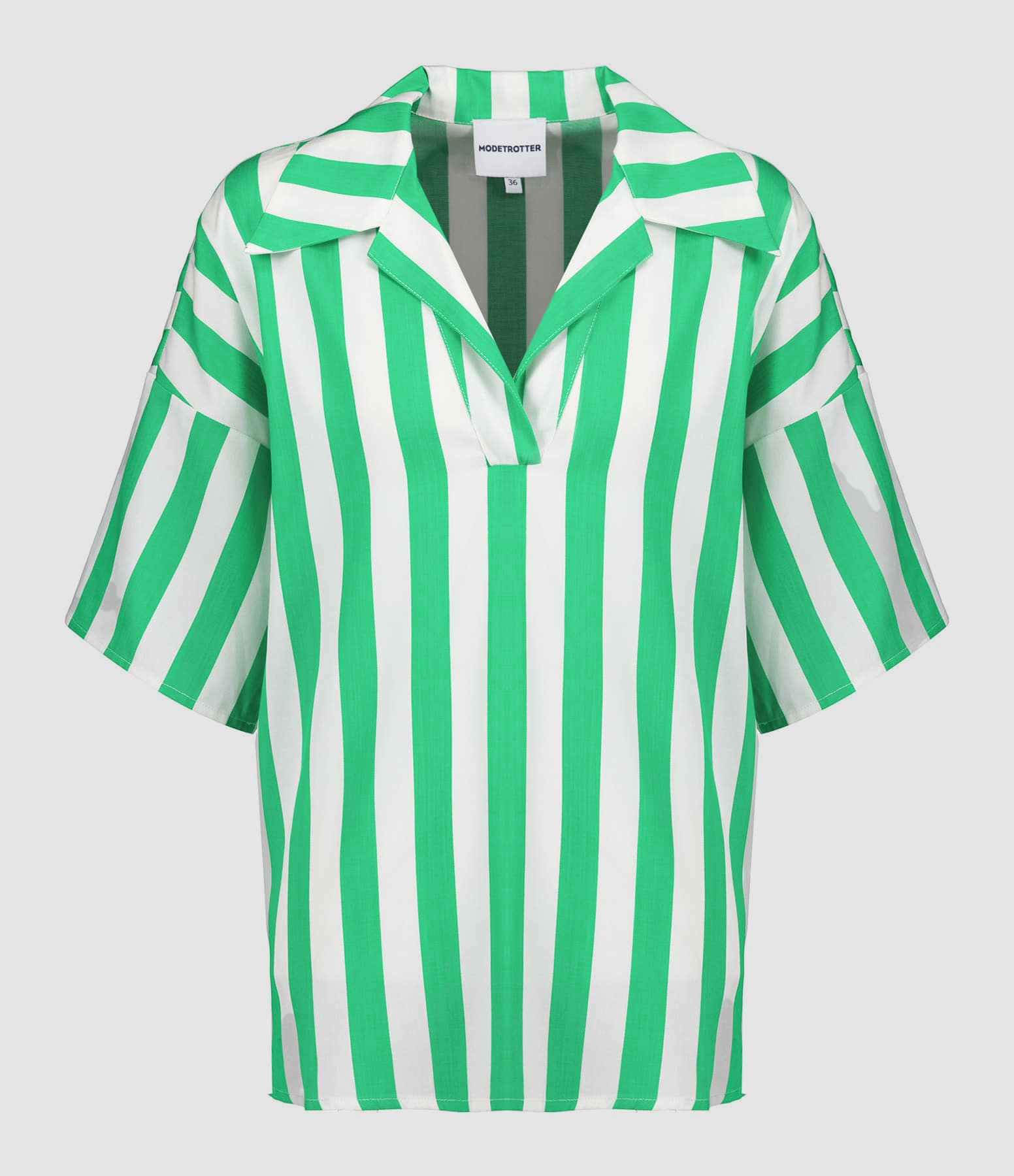 Chemise Laslo Flavio Rayures Vert