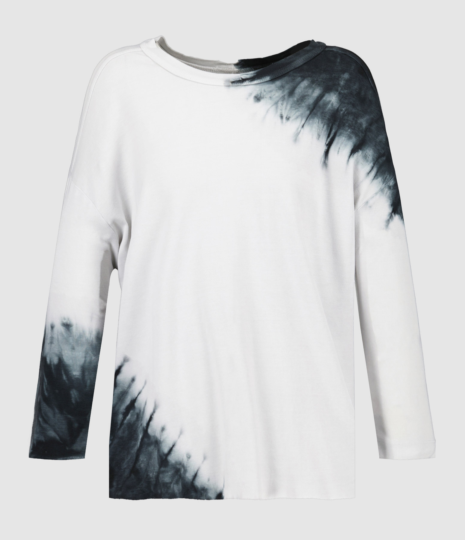 Tee-shirt Cocoon Blanc Noir