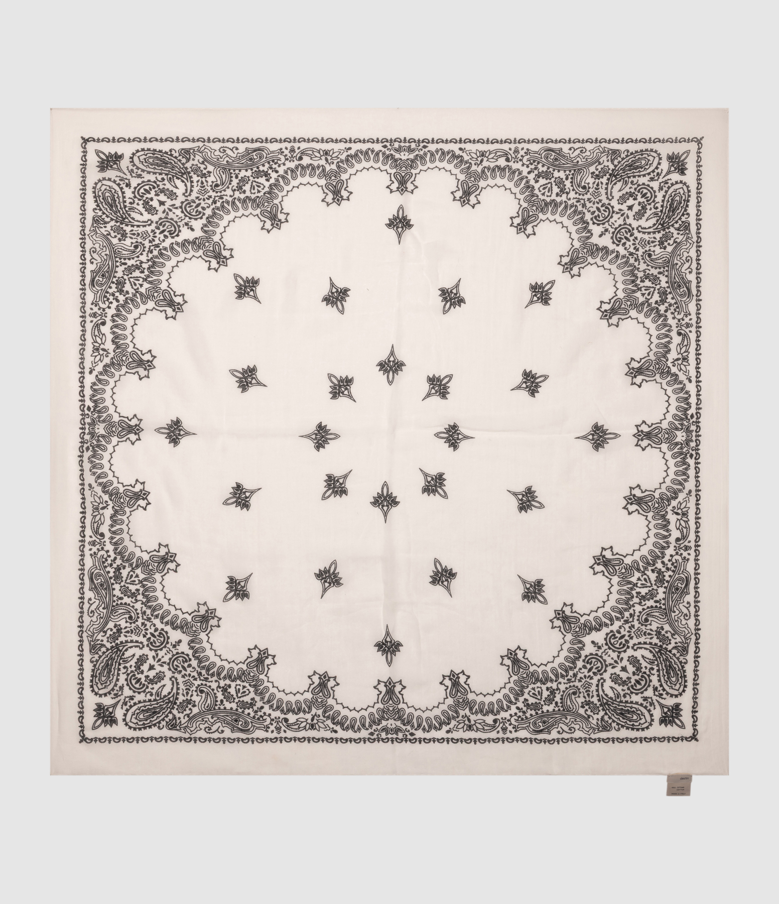 Foulard Carré White