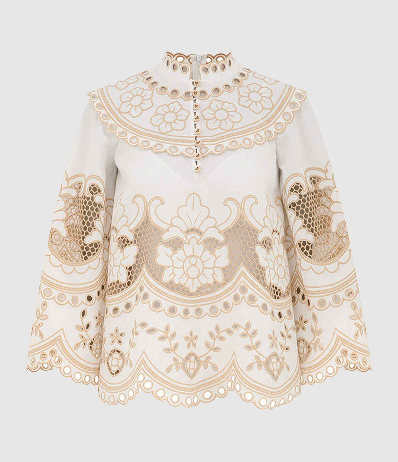 Top Wanderlust Tunic Top Ivory