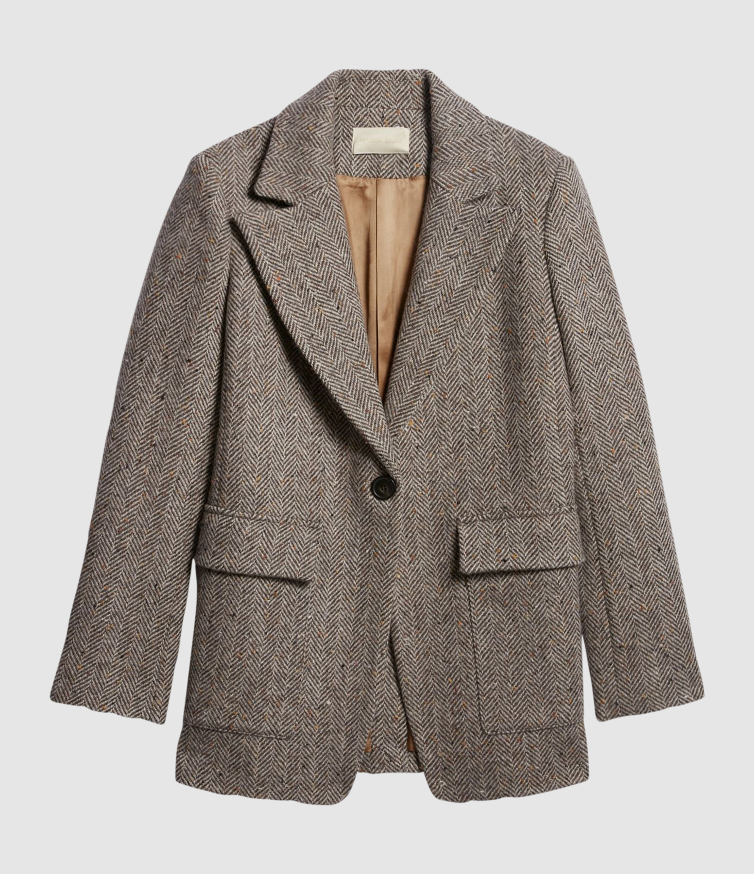 Blazer Floea Marron Chine