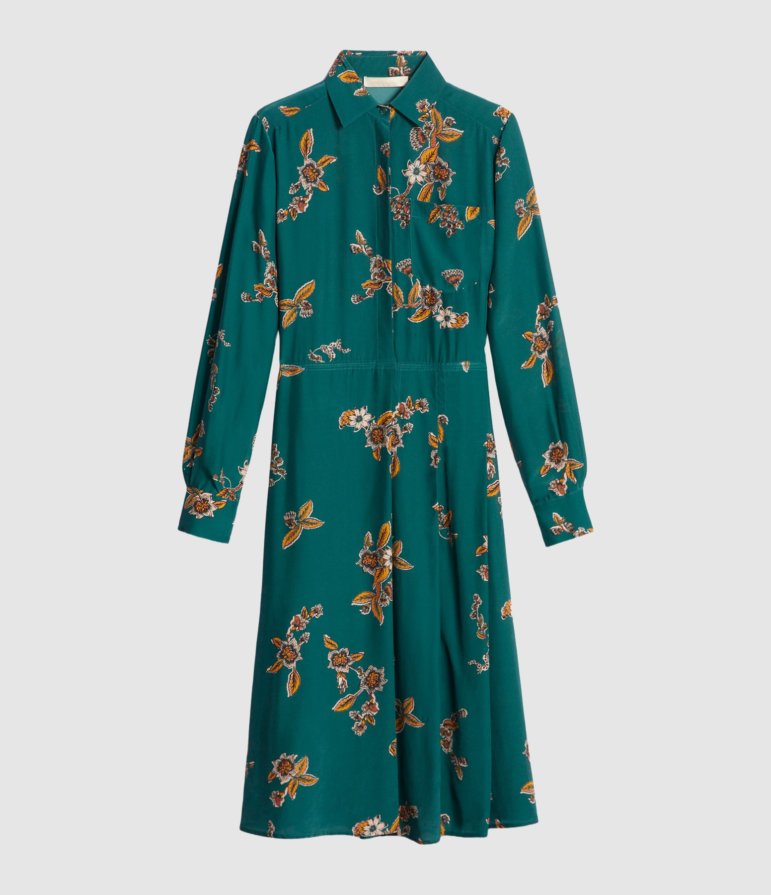 Robe Mi Longue Fresh Bleu Canard